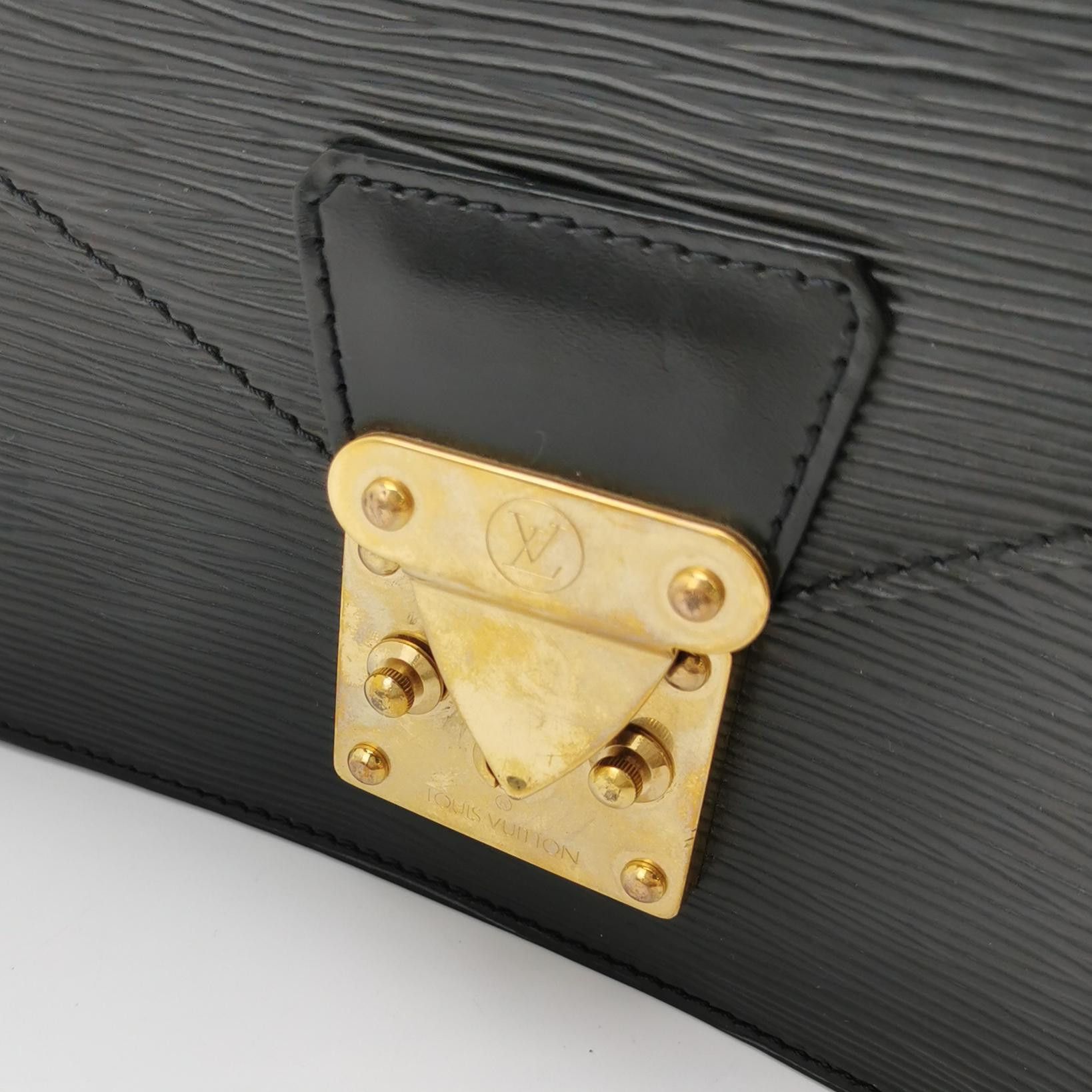 Louis Vuitton Louis Vuitton (LV) Monceau cowhide ripple S-lock vintage cl Size ONE SIZE - 5 Thumbnail