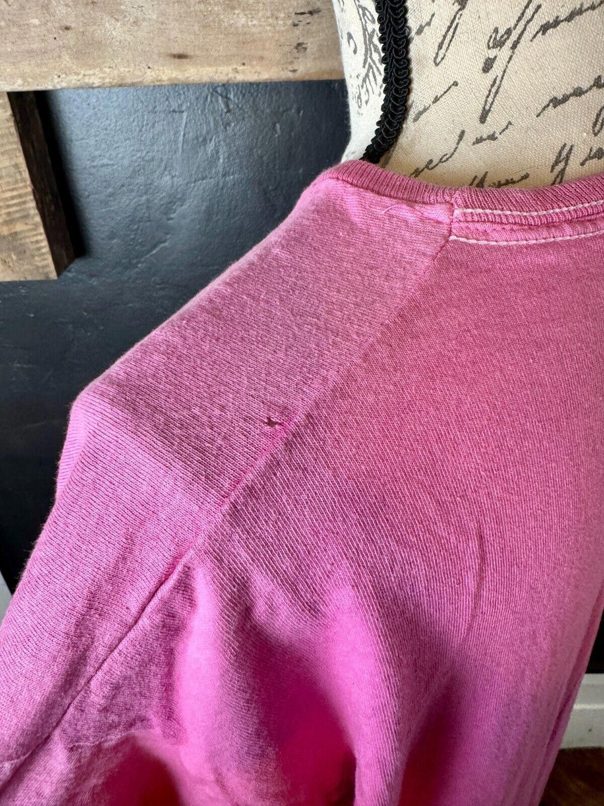 Designer Southwestern Pink Tshirt w/Embellishments Linda Kay Design Size ONE SIZE - 4 Thumbnail