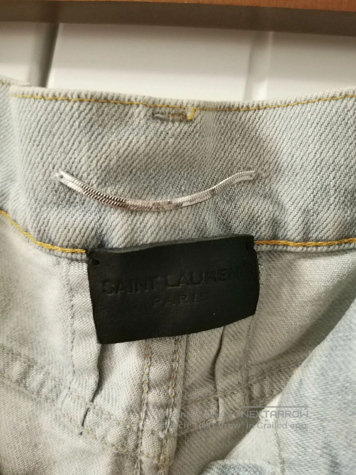 Saint Laurent Paris Saint Laurent Light Blue Jeans Size 30. Size US 30 / EU 46 - 3 Thumbnail