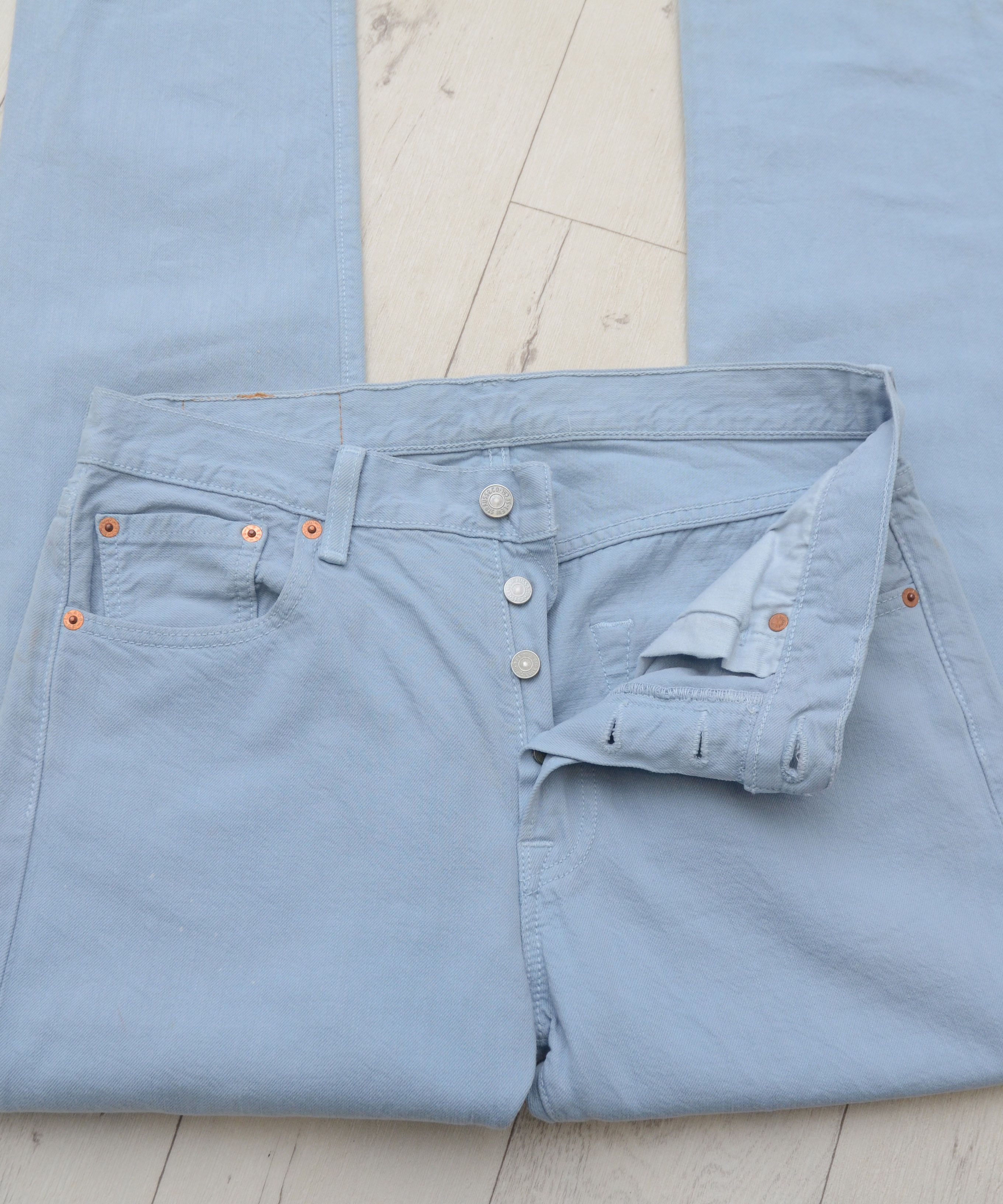 Levi's Vintage Style Levi’s 501 Blue Jeans W30 L30 Size US 30 / EU 46 - 11 Thumbnail