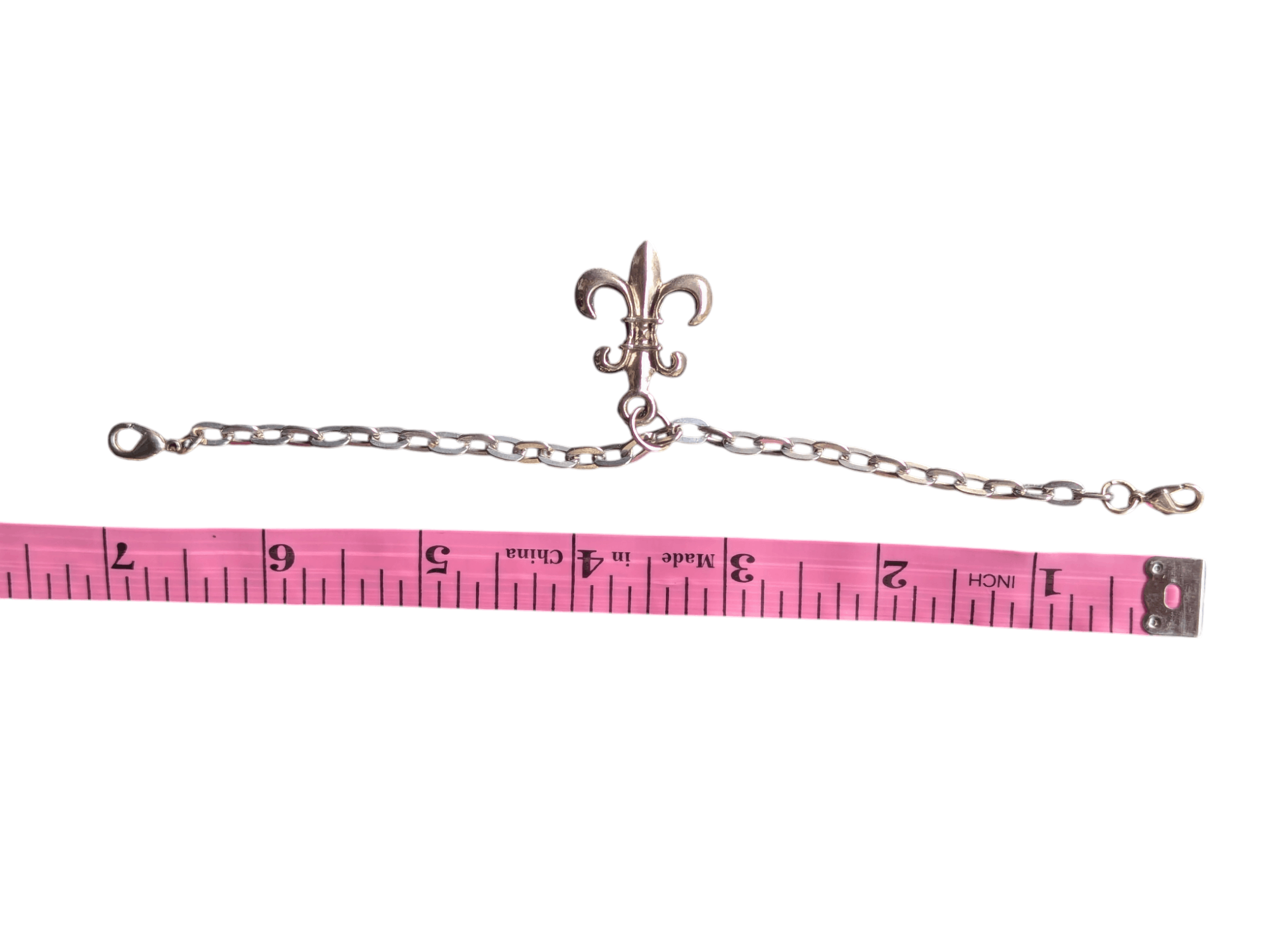 Jewelry Fleur De Lis French Lily Bracelet Anklet inspired CH Size ONE SIZE - 4 Thumbnail