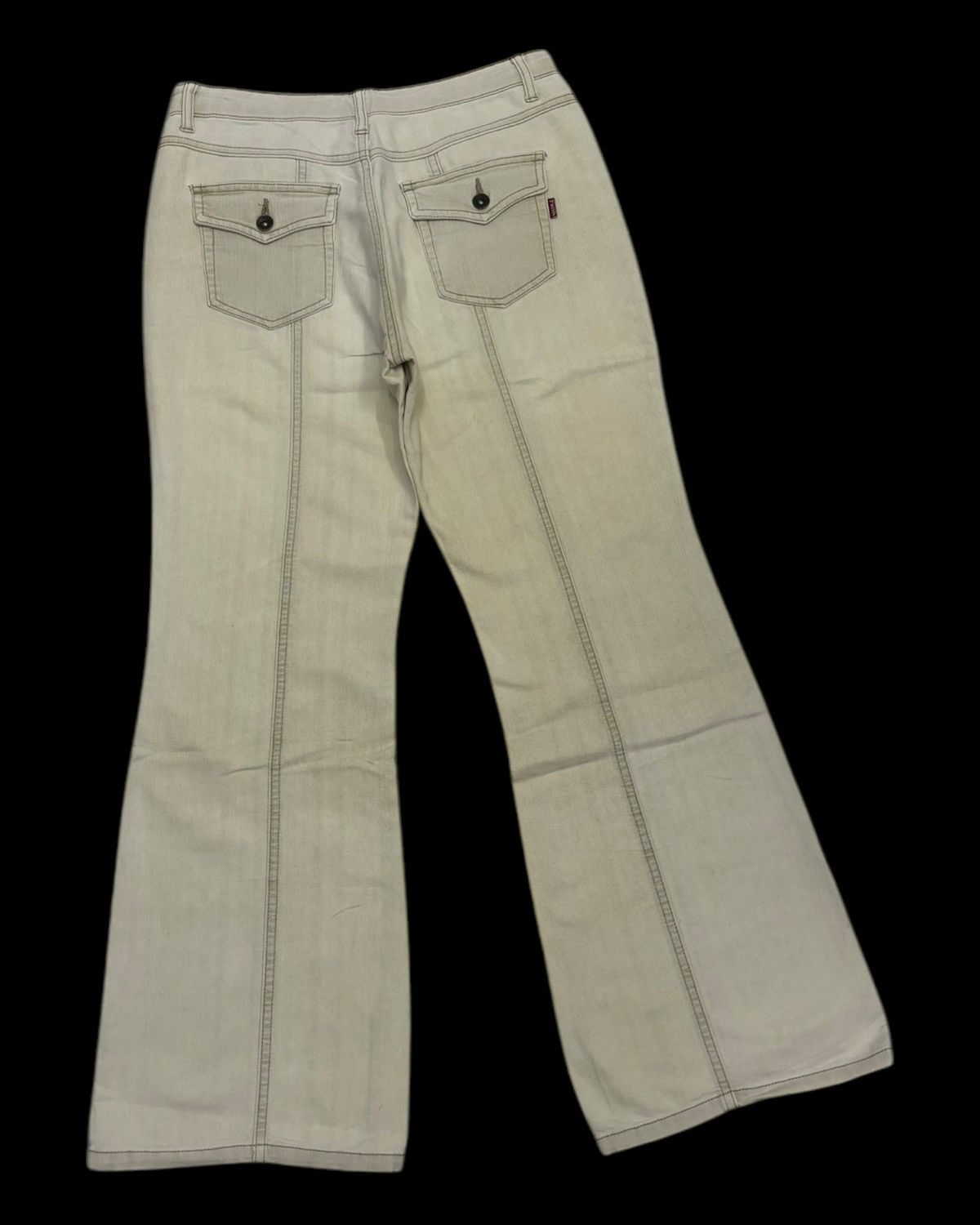 Hysteric Glamour × Japanese Brand HYSTERIC GLAMOUR STYLE FACILE FLARED COTTON PANTS Size US 29 - 4 Thumbnail