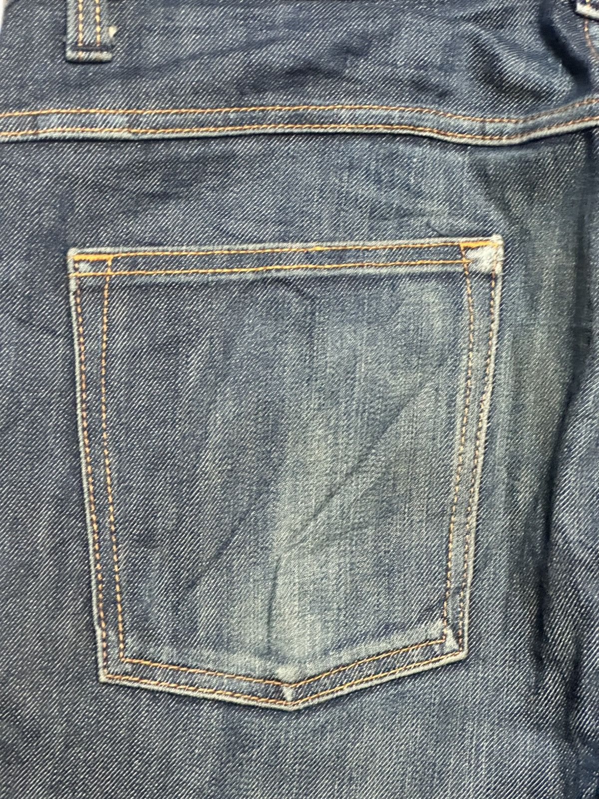 Jil Sander × Uniqlo Uniqlo +J Slim Fit Selvedge Japan Denim Jeans With Faded Size US 34 / EU 50 - 7 Thumbnail