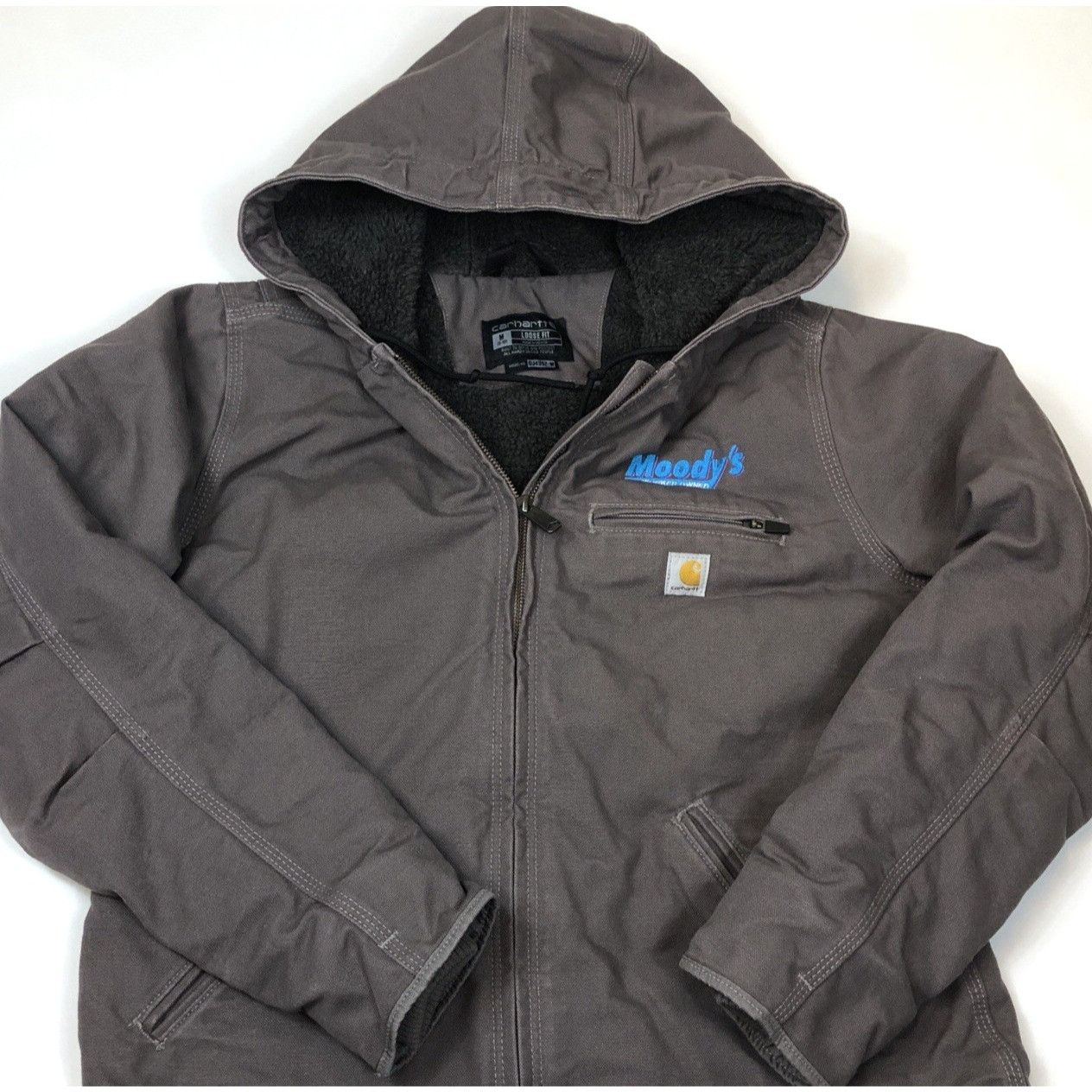 Carhartt Carhartt Womens Washed Duck Canvas Loose Fit Jacket Size M / US 6-8 / IT 42-44 - 2 Thumbnail