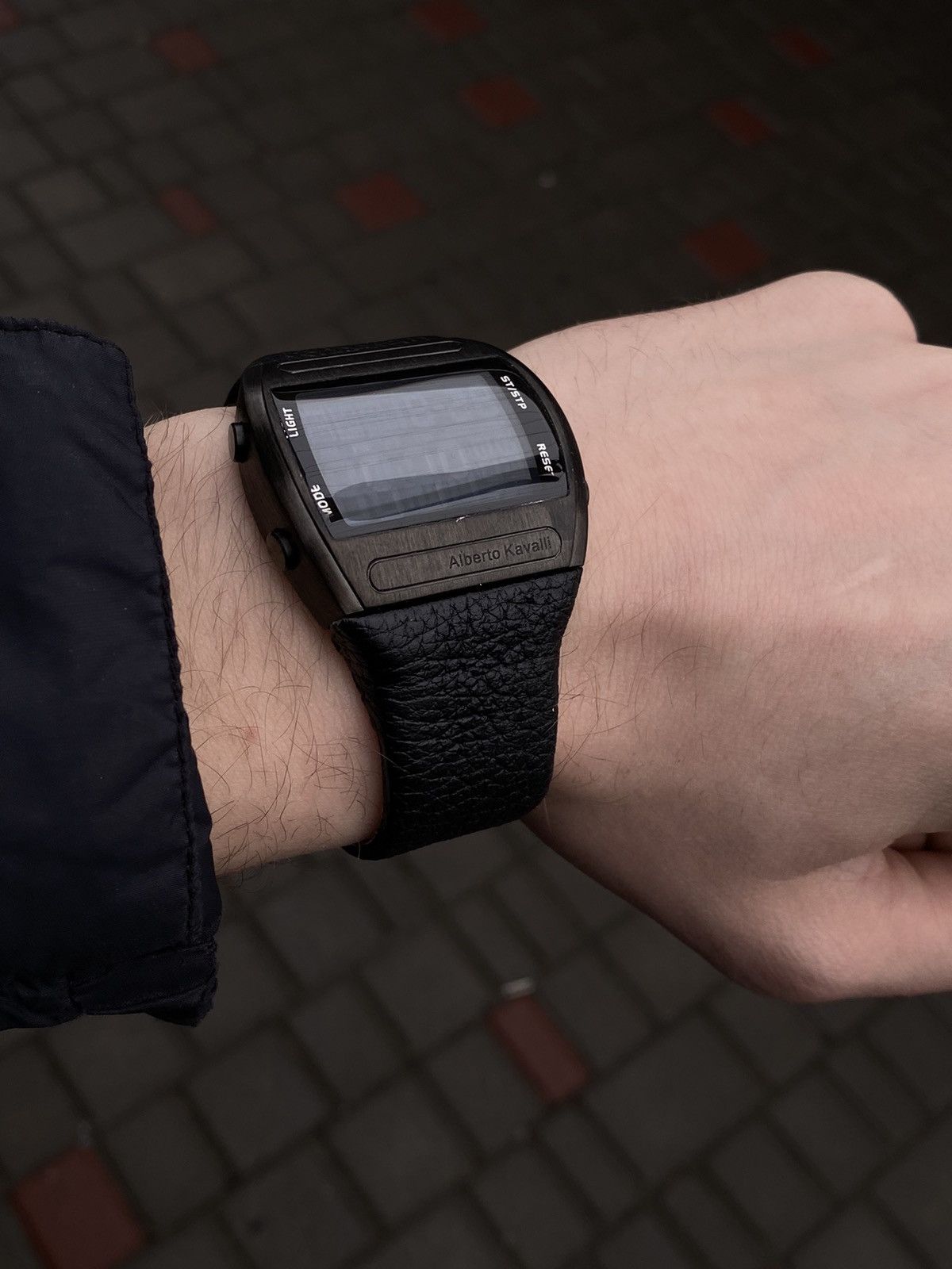 Jewelry Vintage Alberto Kavalli Digital Watch - Japanese Brand Size ONE SIZE - 3 Thumbnail
