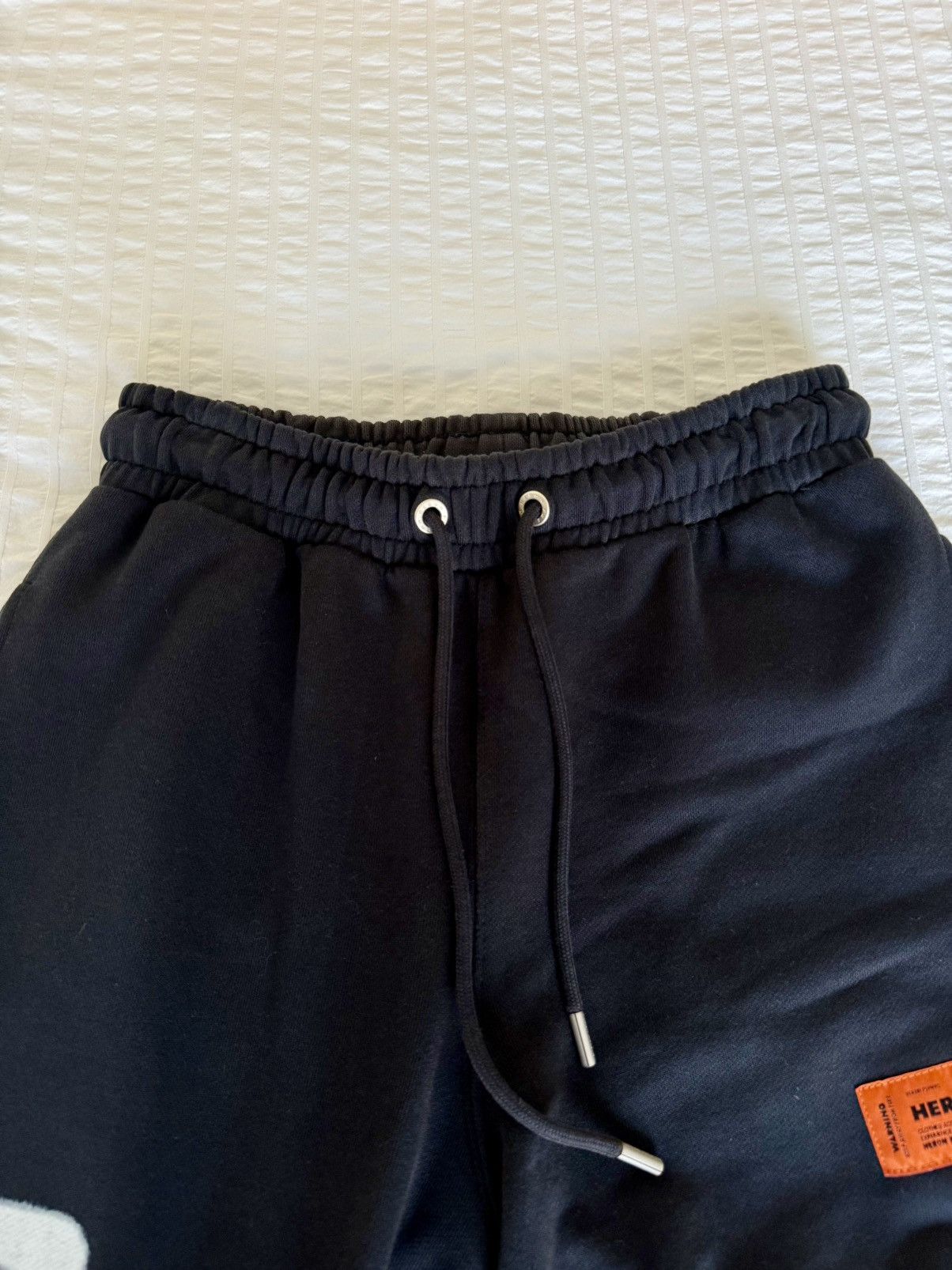 Heron Preston Heron Preston FW21 “СТИЛЬ” Style Sweatpants Size US 30 / EU 46 - 4 Thumbnail