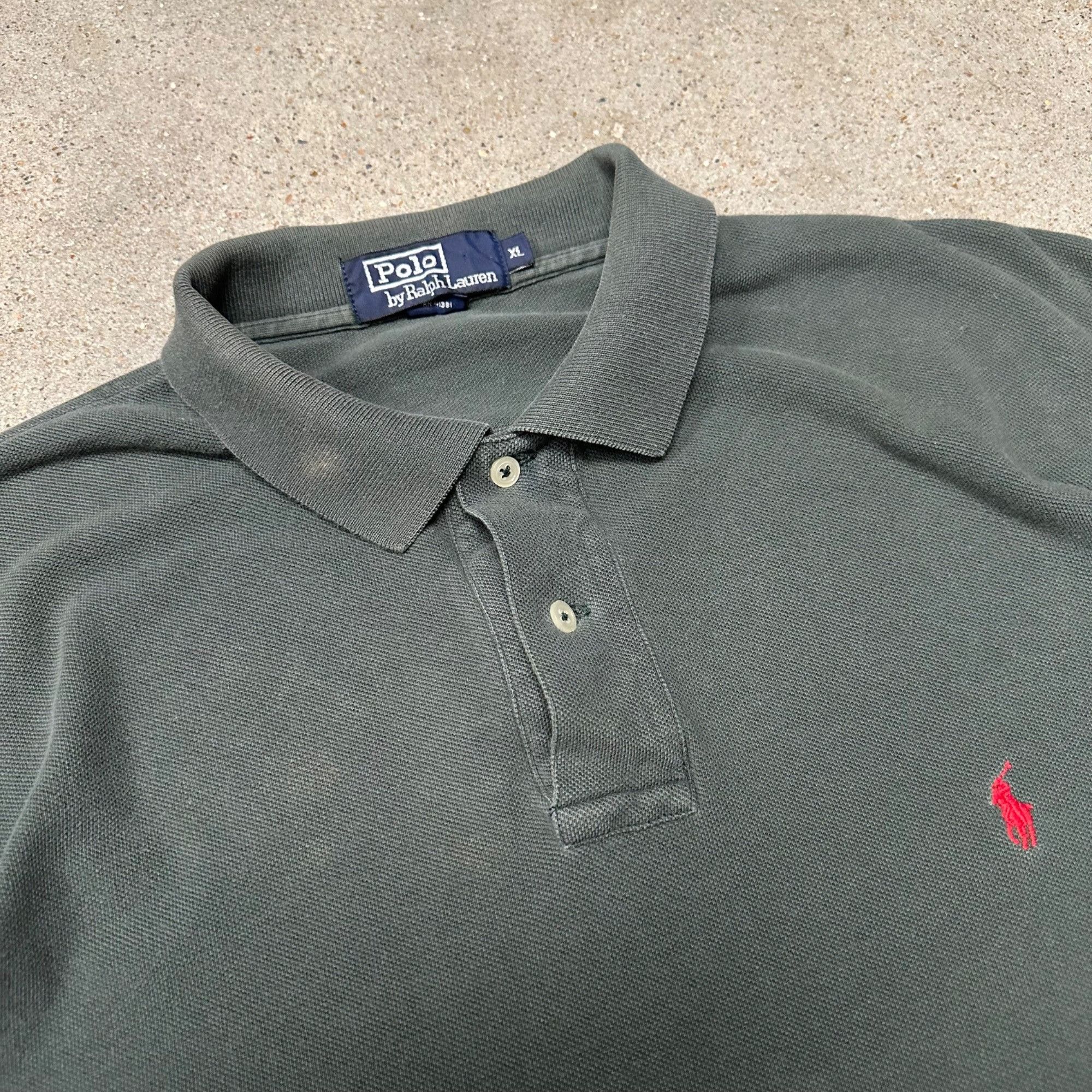 Polo Ralph Lauren × Vintage Vintage 90s Polo Ralph Lauren Longsleeve Collared Shirt Size US XL / EU 56 / 4 - 2 Thumbnail