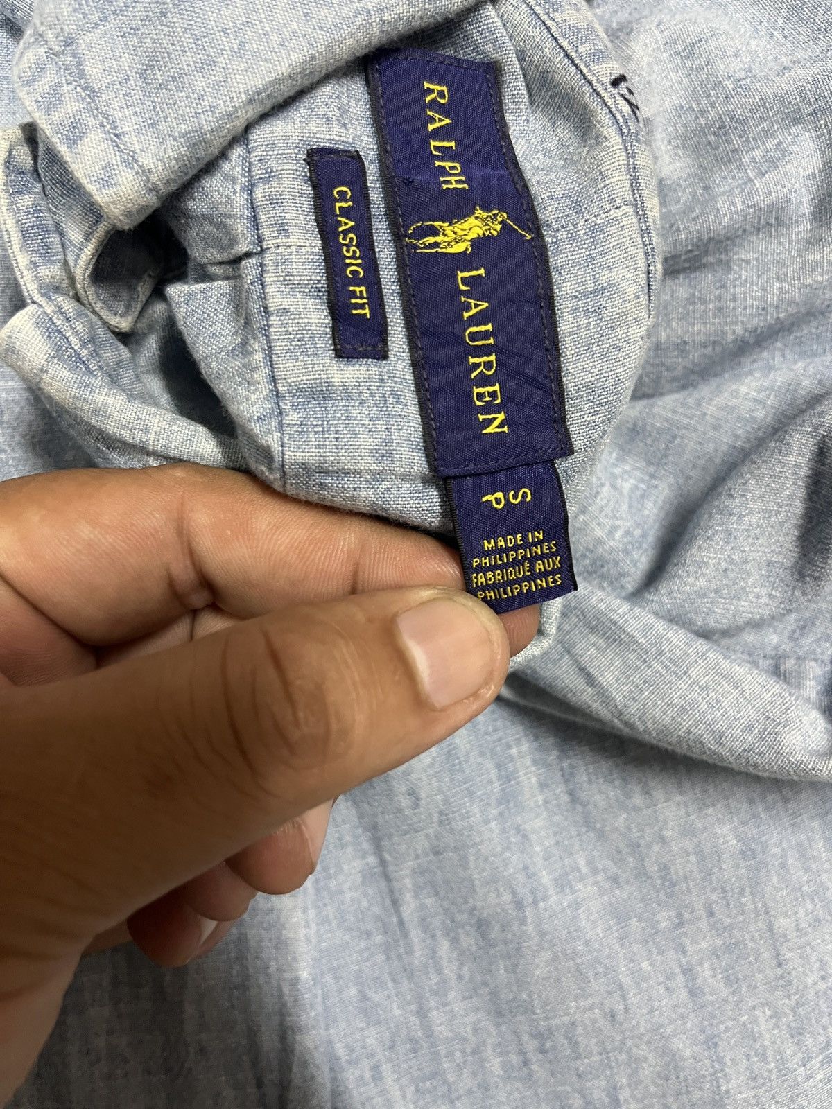 Polo Ralph Lauren × Ralph Lauren Polo ralph lauren shirt button chambray Size US M / EU 48-50 / 2 - 10 Thumbnail
