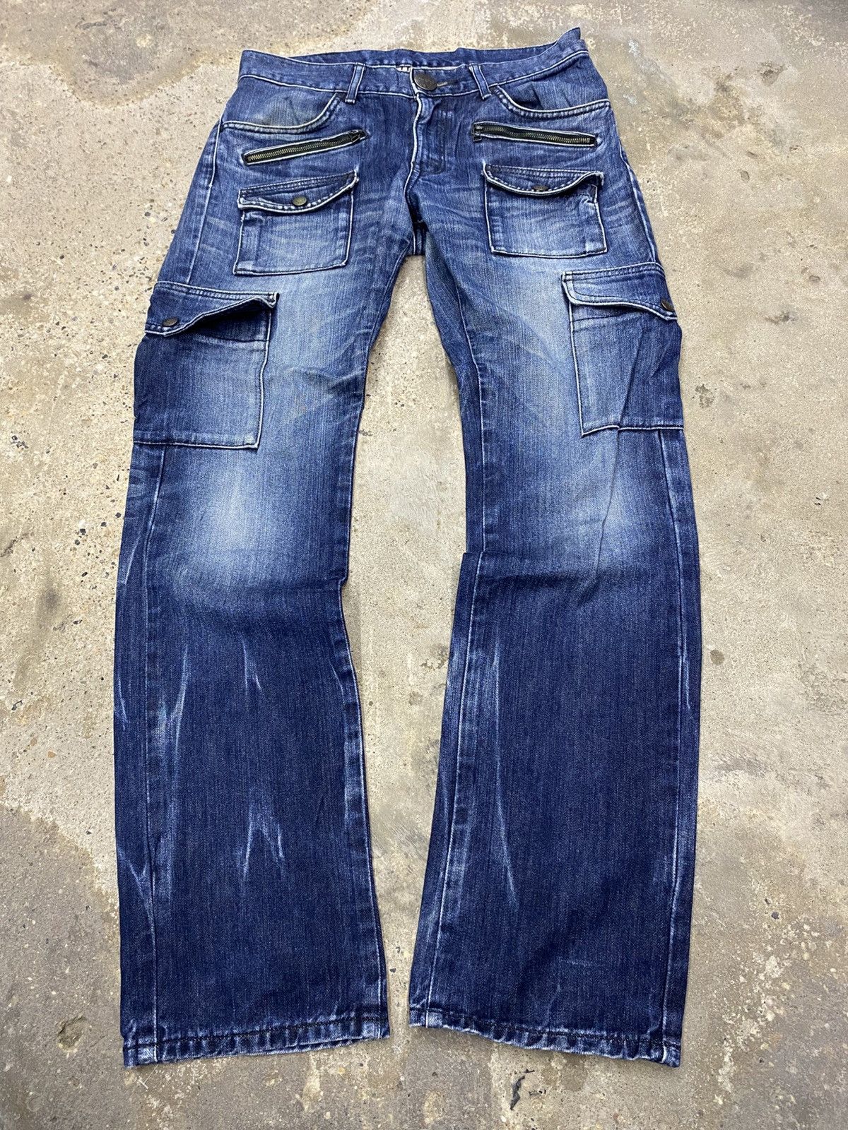 If Six Was Nine × Le Grande Bleu (L.G.B.) × Lee 💥Bindding Offer💥 rare lee faded jeans pant Size US 32 / EU 48 - 2 Thumbnail