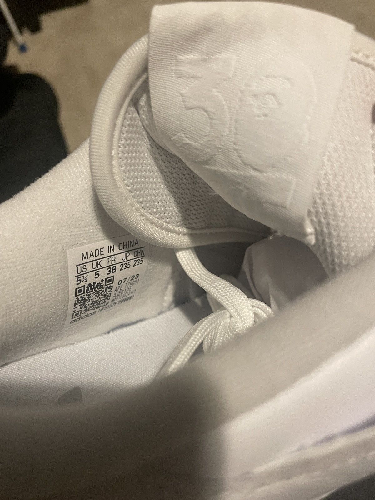 Adidas × Bape 1 of 100 BAPE x adidas Forum Triple White Size US 5.5 / EU 38 - 6 Thumbnail