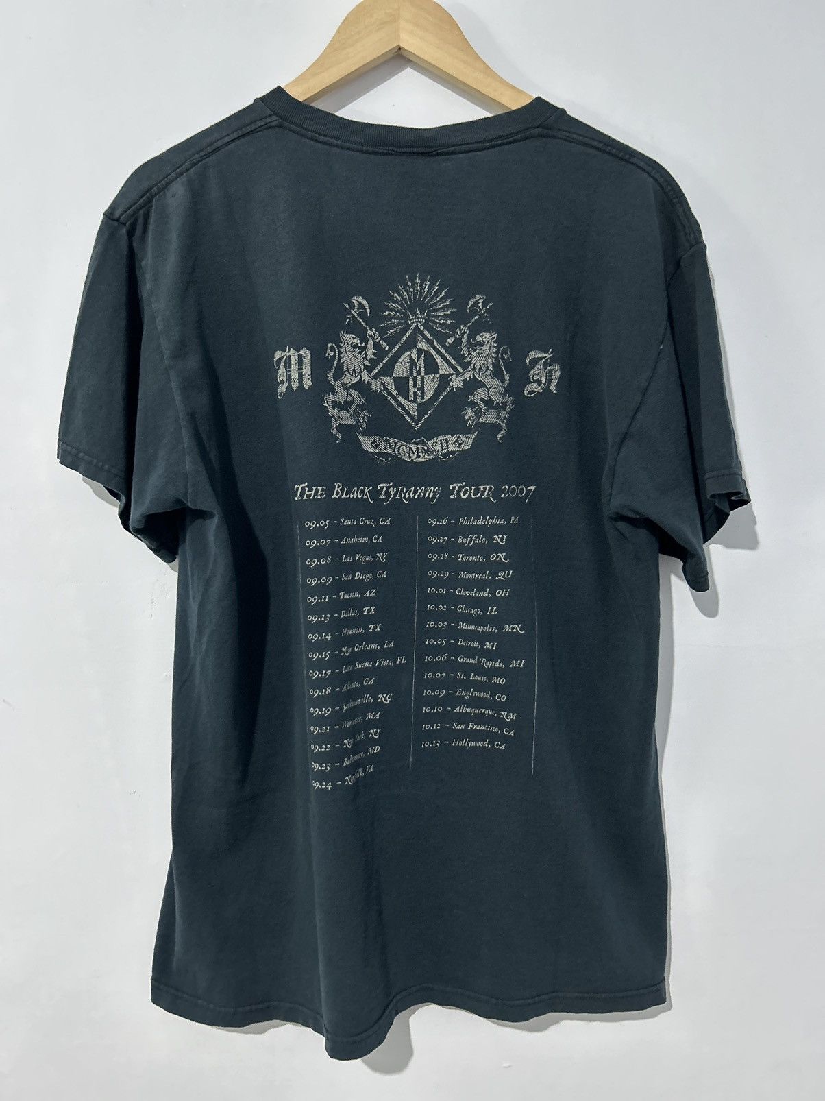 Band Tees × Vintage 00s Machine Head The Blackening Promo Tour Tees Size US L / EU 52-54 / 3 - 5 Thumbnail