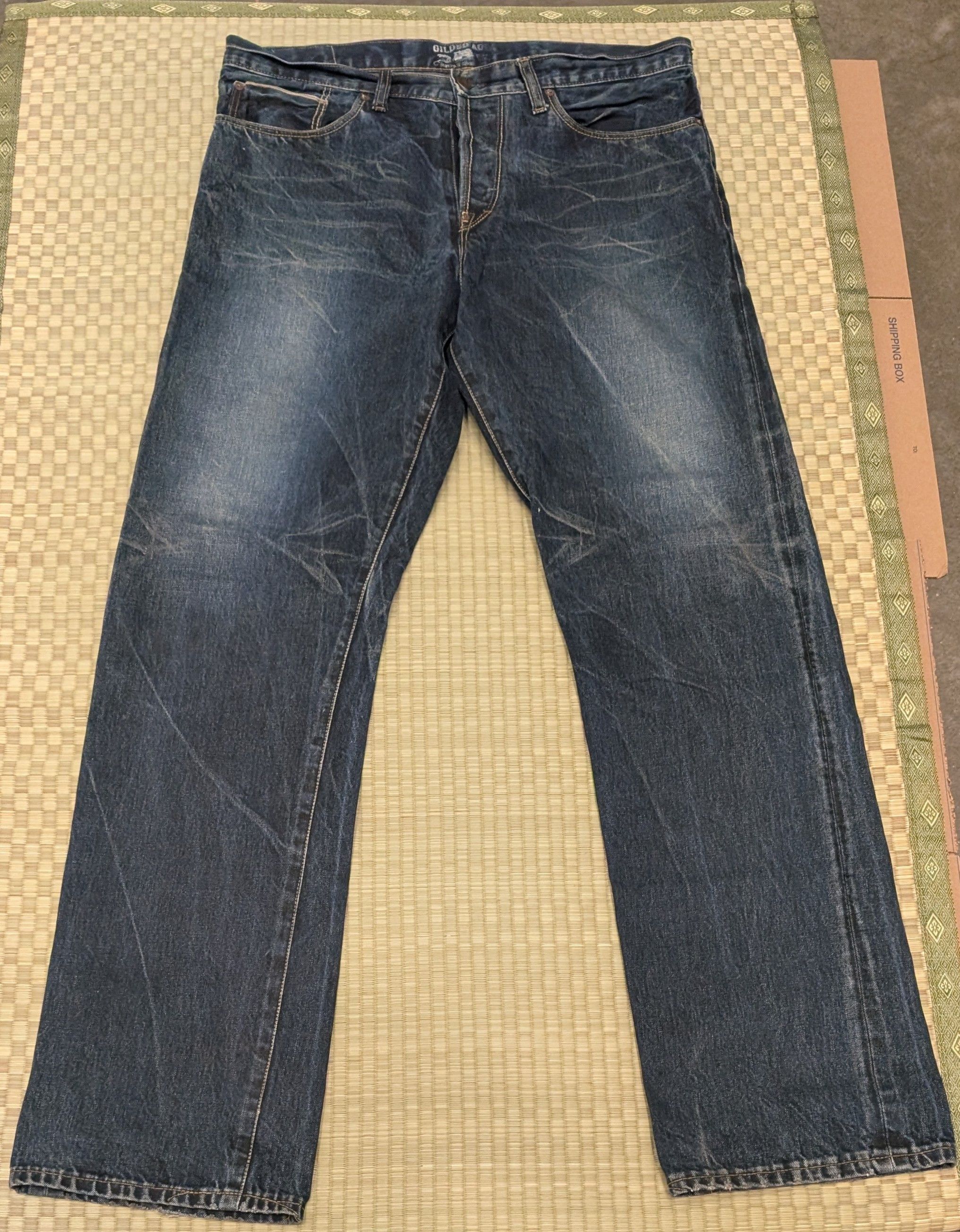 Gilded Age Gilded Age Selvedge Denim Jeans Straight Fit Made in USA Size US 34 / EU 50 - 1 Thumbnail