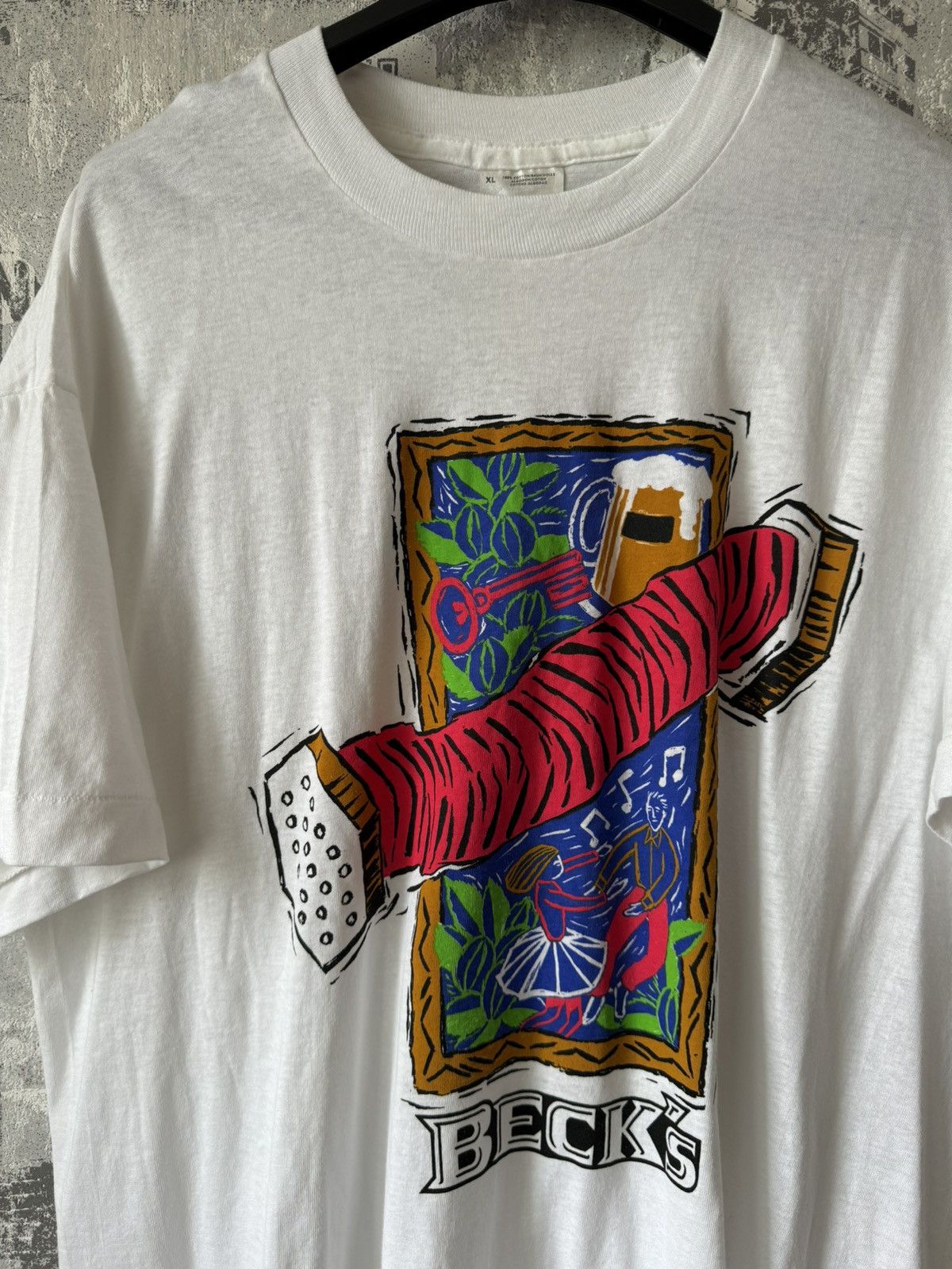 Vintage Screen Stars T-Shirt Vintage Size US XL / EU 56 / 4 - 6 Thumbnail