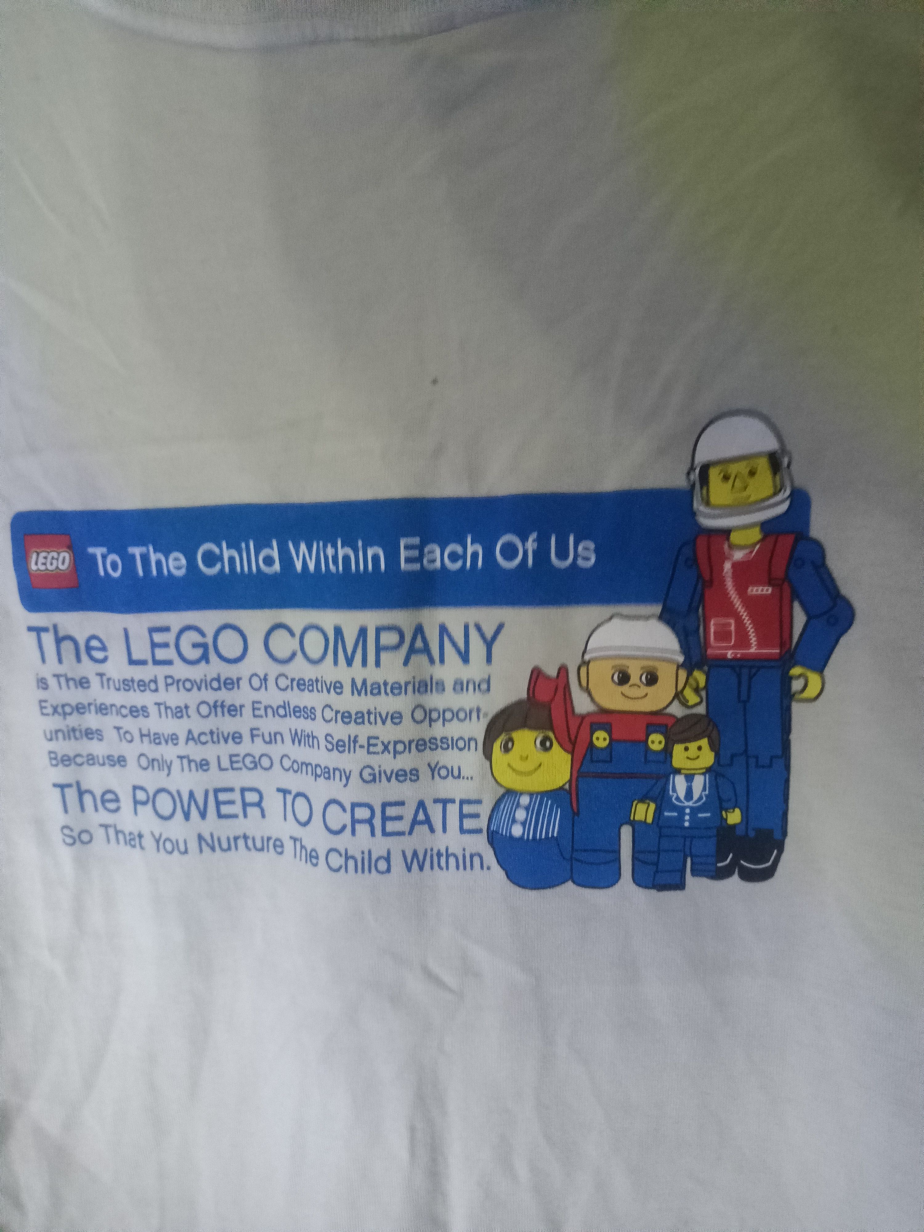 LEGO Vintage 90s LEGO "Play On" Promo Tee - The LEGO Company Size US M / EU 48-50 / 2 - 4 Thumbnail