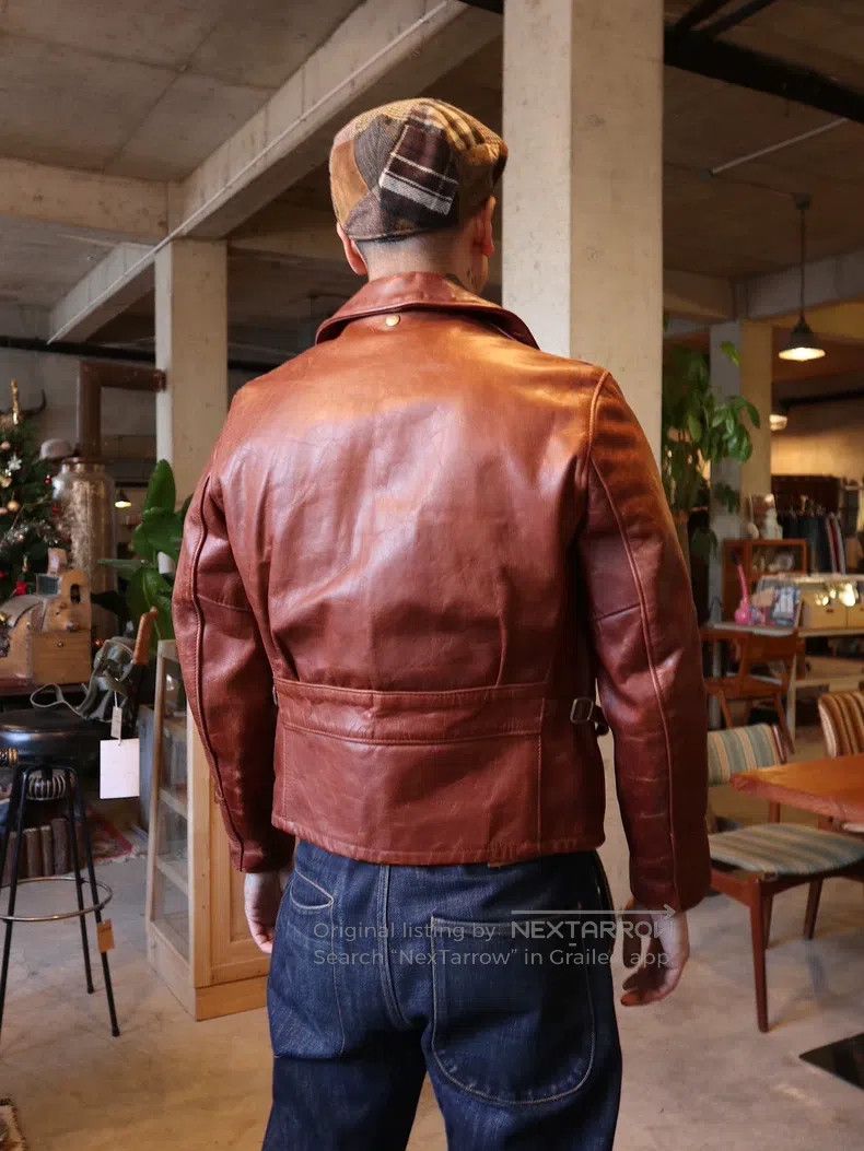 Schott Schott 1996 Ma skin U63 leather jacket Size US XS / EU 42 / 0 - 5 Thumbnail