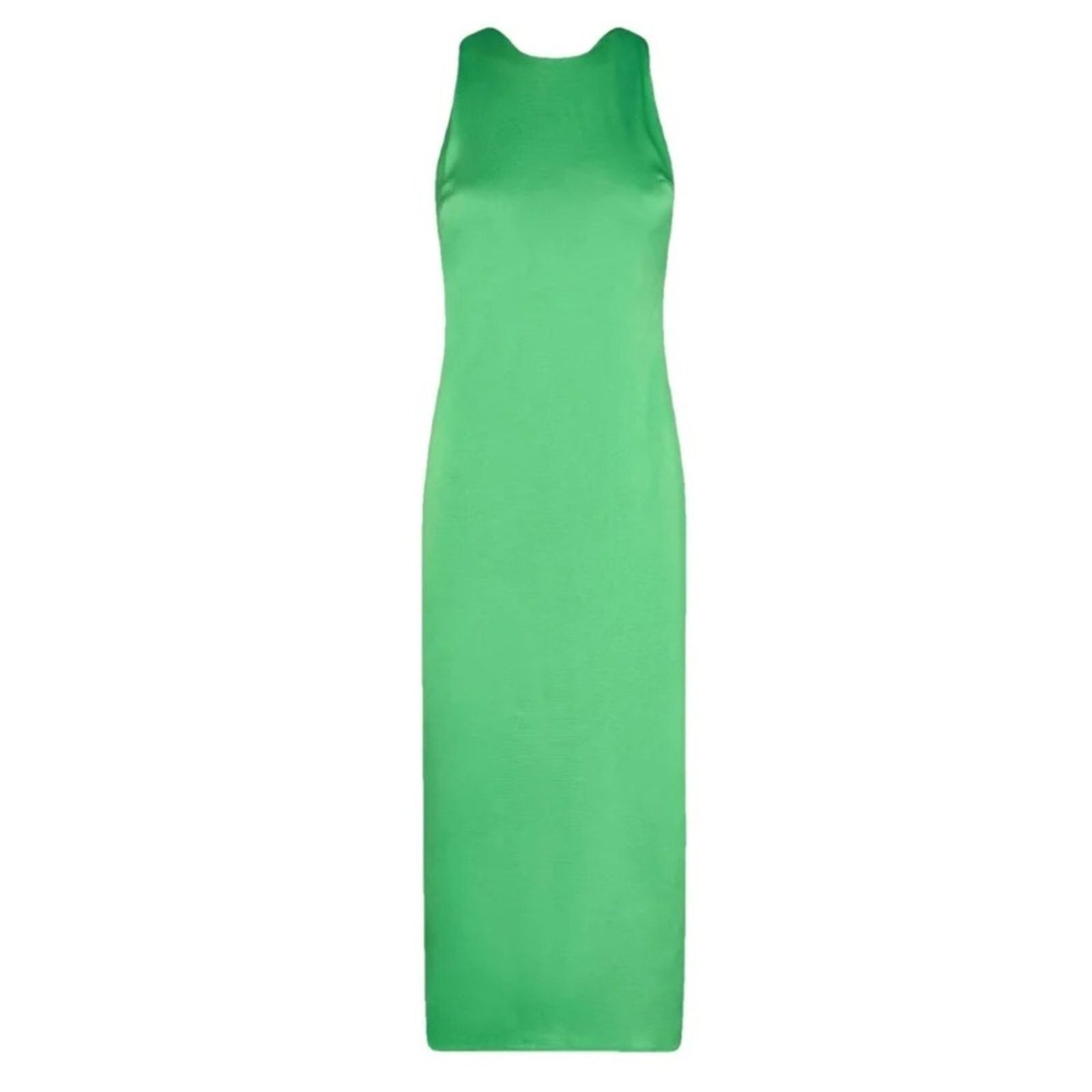 Samsoe Samsoe SAMSOE SAMSOE Garmentory $250 Cillia Green Satin Dress XS Size XS / US 0-2 / IT 36-38 - 3 Thumbnail