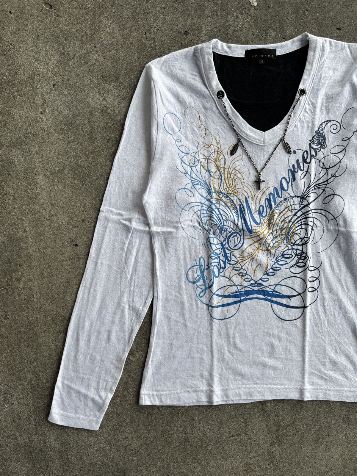 If Six Was Nine Japanese Poem Spinash Ifsixwasnine LGB Style LS Tshirt Size M / US 6-8 / IT 42-44 - 2 Thumbnail