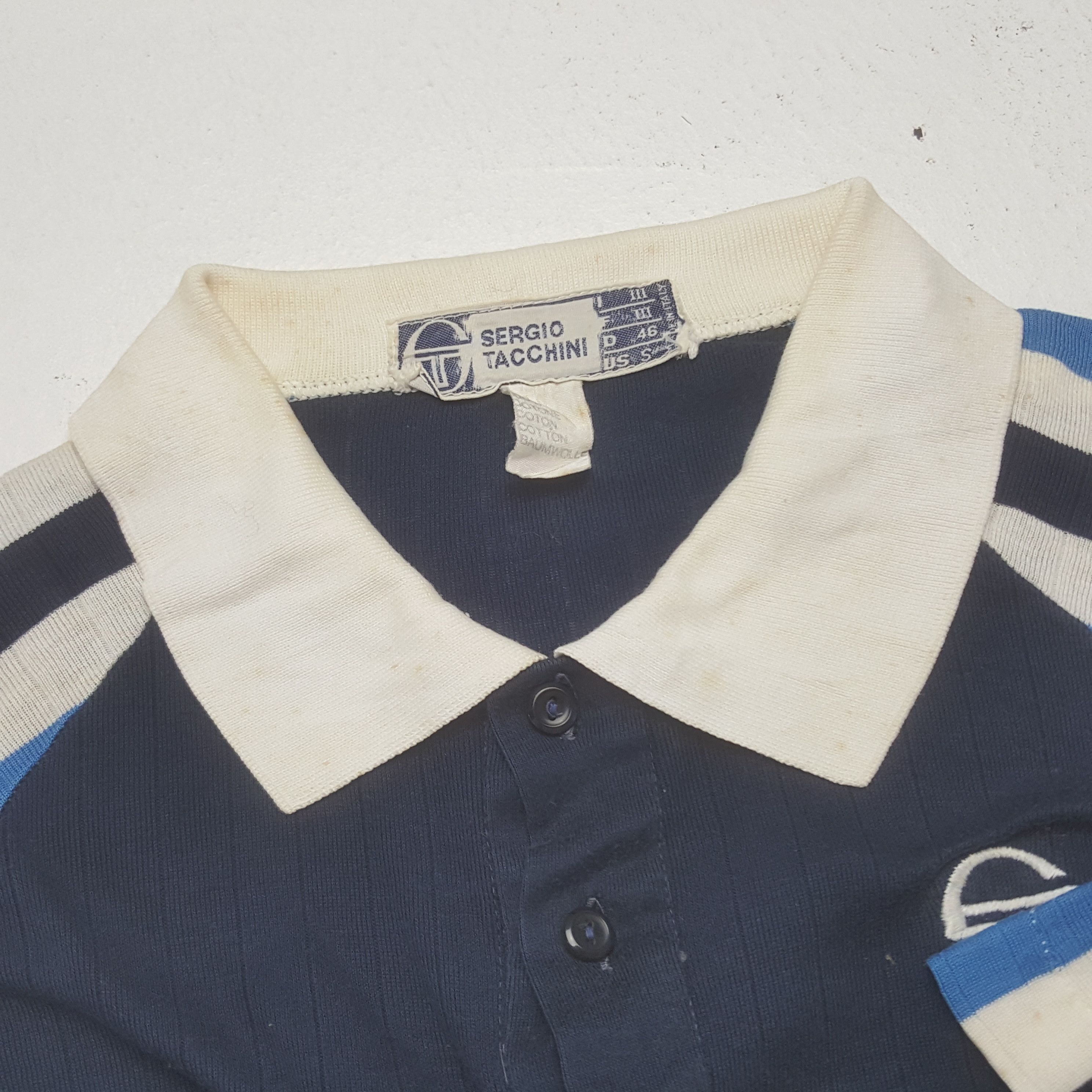 Sergio Tacchini Vintage 90’s Sergio Tacchini Polos Shirt Size US XS / EU 42 / 0 - 4 Thumbnail