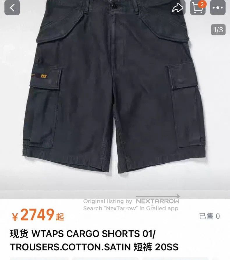 Wtaps Wtaps size 2 Camouflage Washed Shorts Size US 38 / EU 54 - 2 Thumbnail