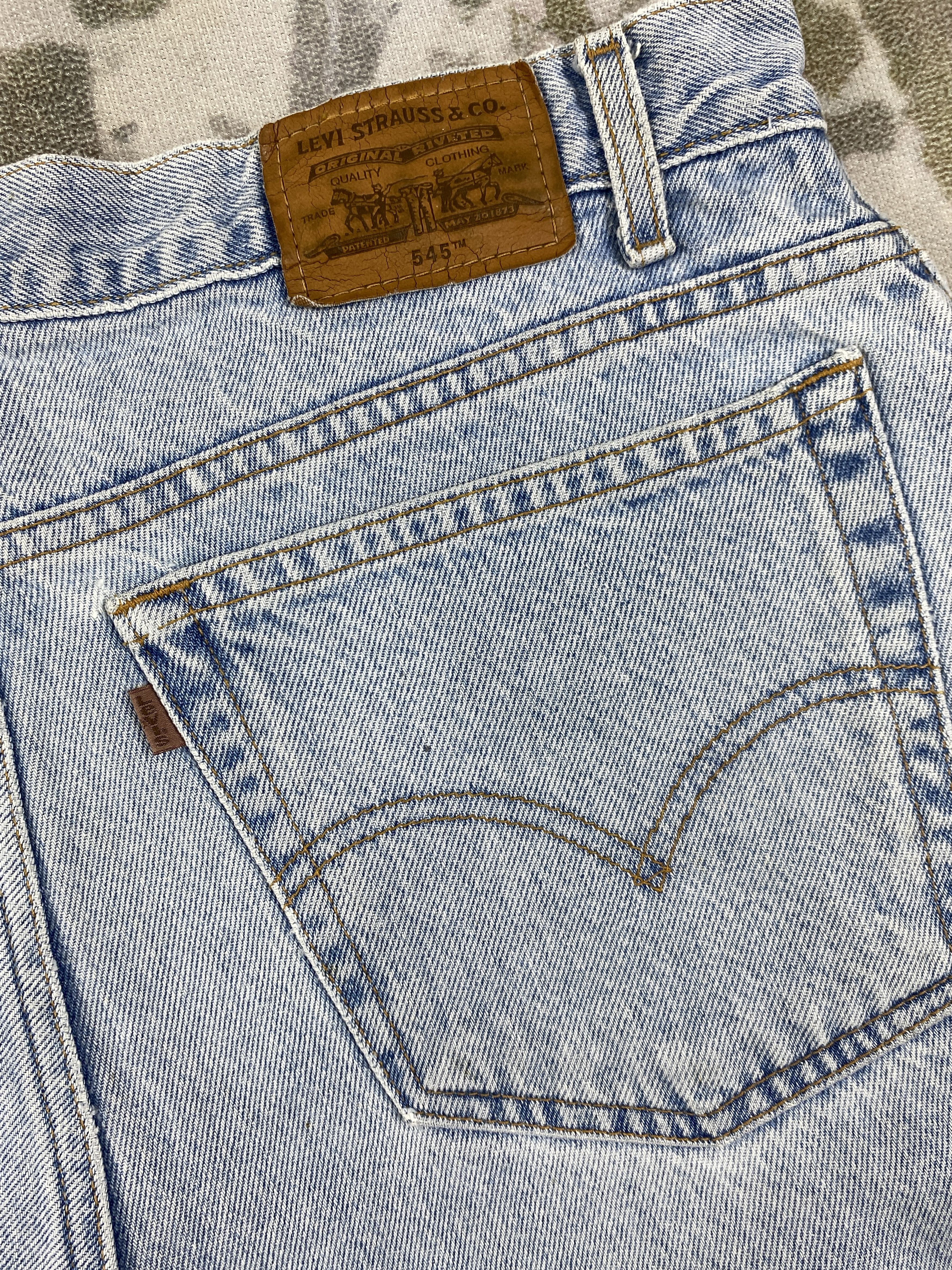 Levi's Light Wash Vintage Levi's 545 Jeans 37x30 Denim -JN1807 Size US 37 - 11 Thumbnail