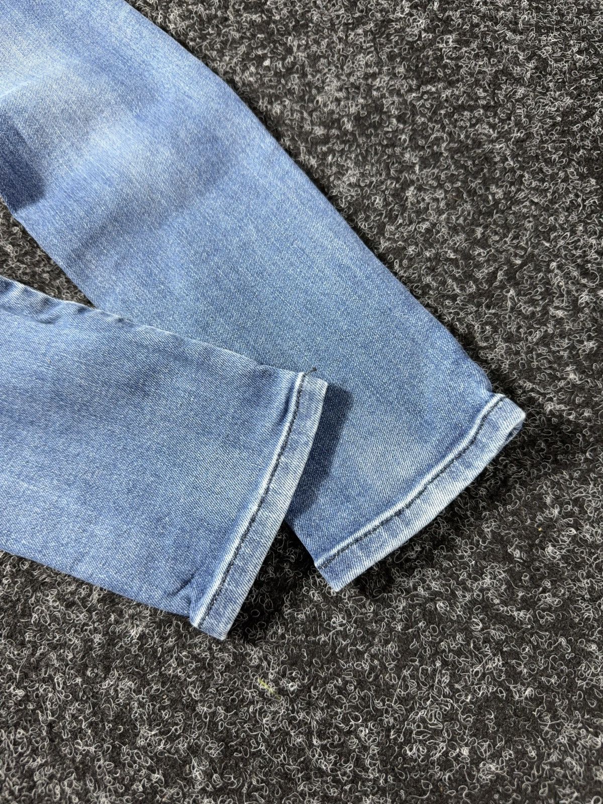 Diesel 00s Diesel Luxury Slandy Super Skinny Y2K Light Wash Jeans Size 28" / US 6 / IT 42 - 15 Thumbnail