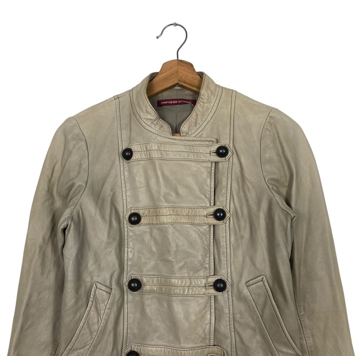 Japanese Brand RIOT🔥🔥Comptoir des Cotonniers Leather Jacket Size US S / EU 44-46 / 1 - 2 Thumbnail