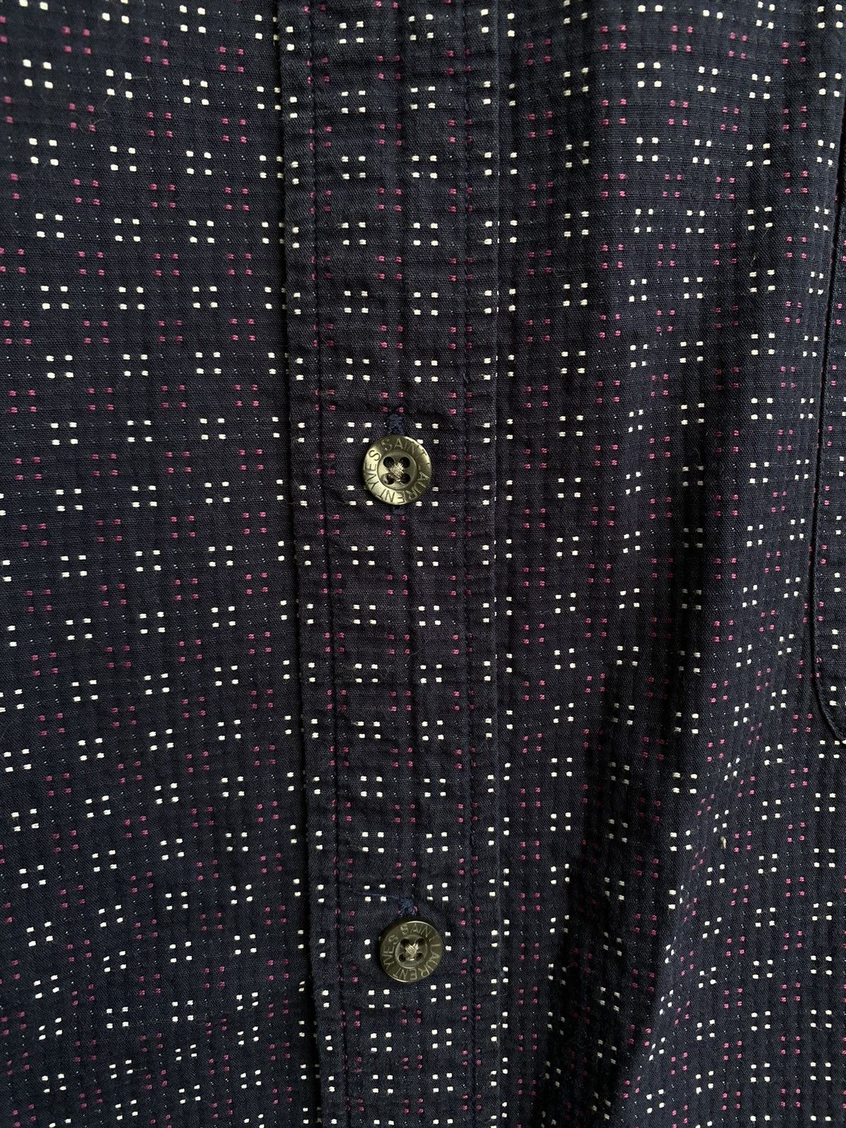 Yves Saint Laurent Summer YSL Shirt Cotton YSL Button up YSL Overshirt Size US XL / EU 56 / 4 - 12 Thumbnail