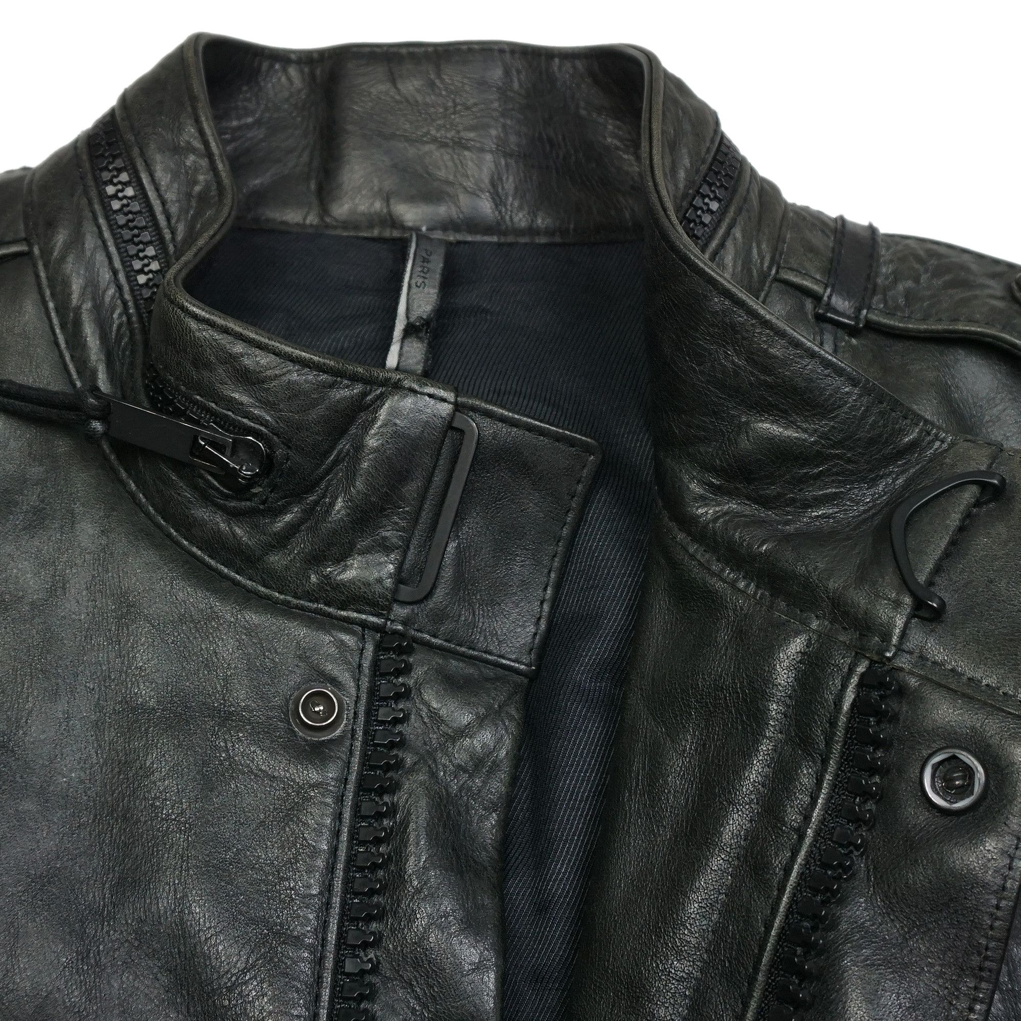 Dior Homme AW03 Luster Campaign M65 Leather Jacket