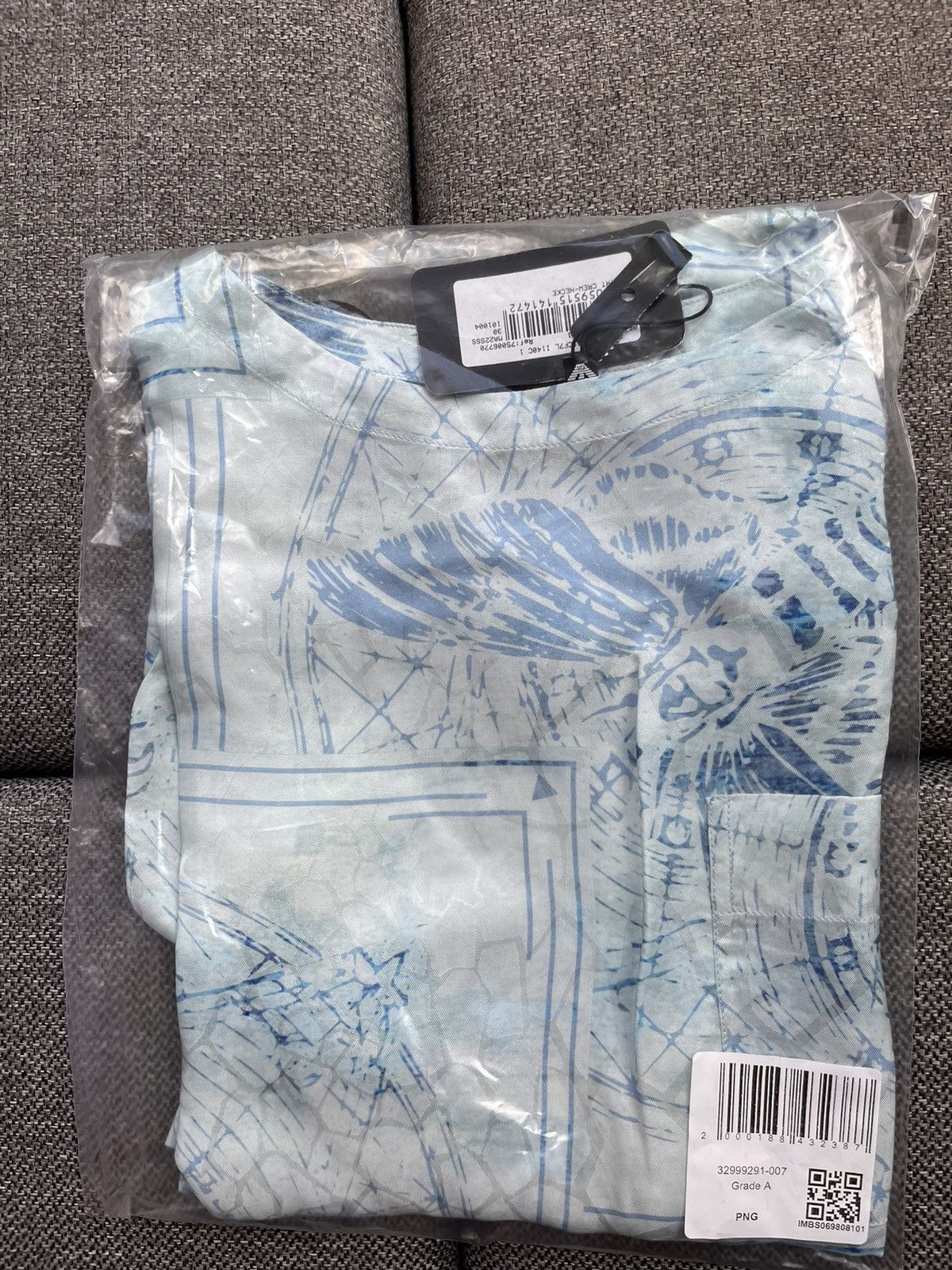 Emporio Armani Emporio Armani Light Blue T-Shirt Size US M / EU 48-50 / 2 - 1 Thumbnail