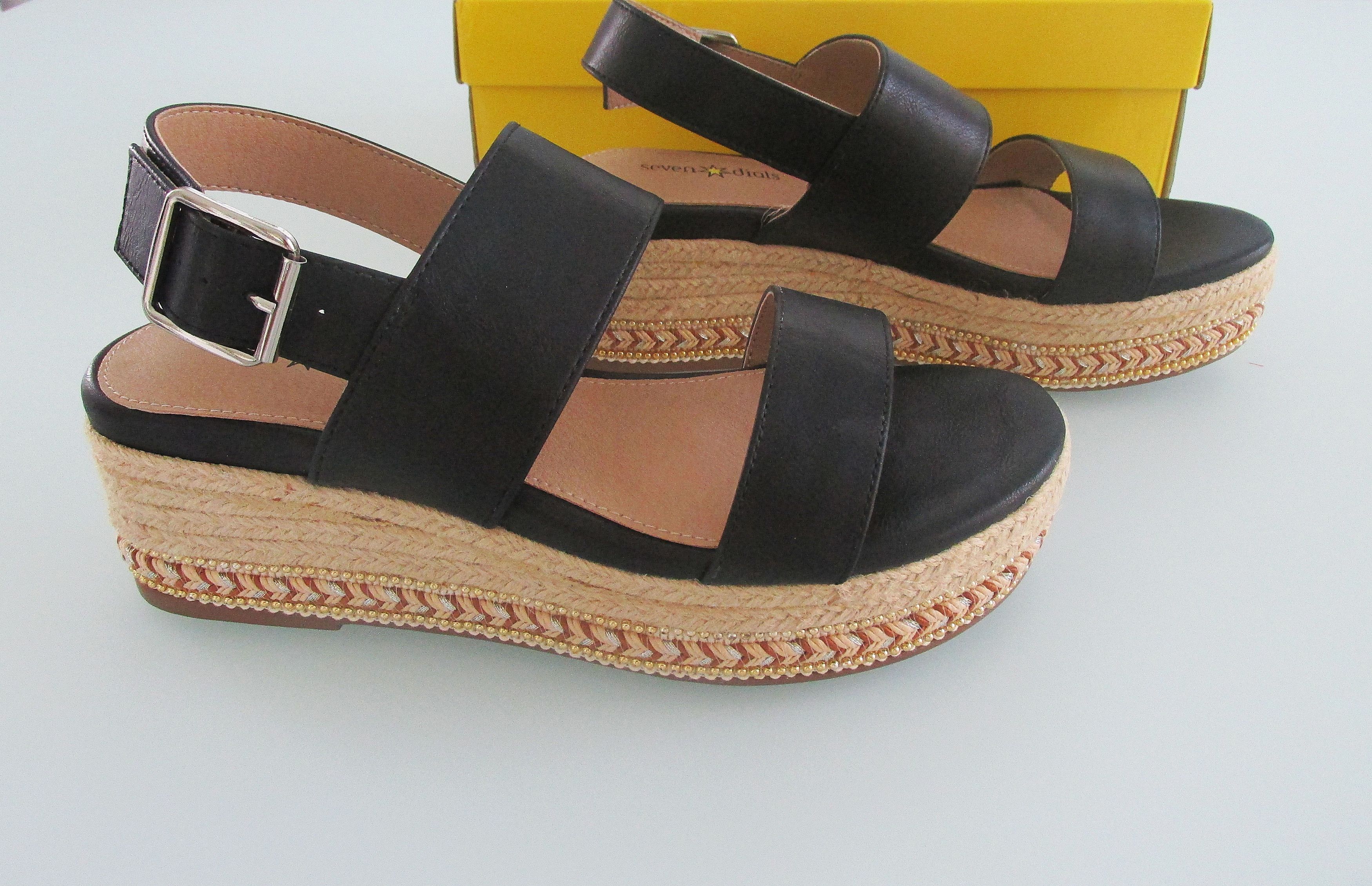 Other Seven Dials "Leawood" New Espadrille Wedges Size 8M M Size US 8 / IT 38 - 4 Thumbnail