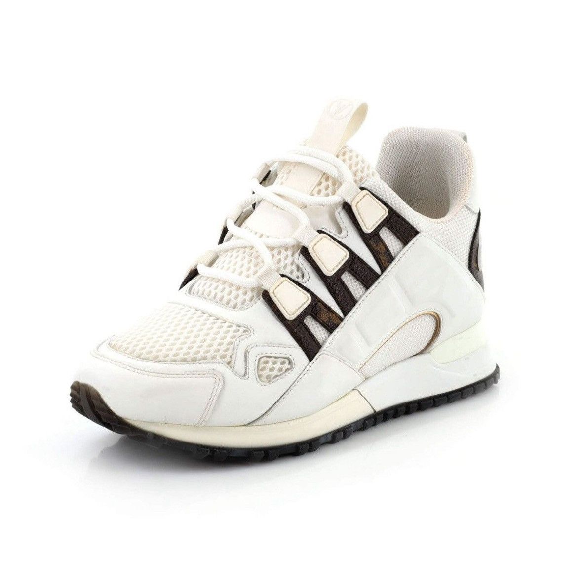 Louis Vuitton Louis Vuitton Calfskin Monogram Run Away Sneakers Size US 6.5 / IT 36.5 - 2 Thumbnail
