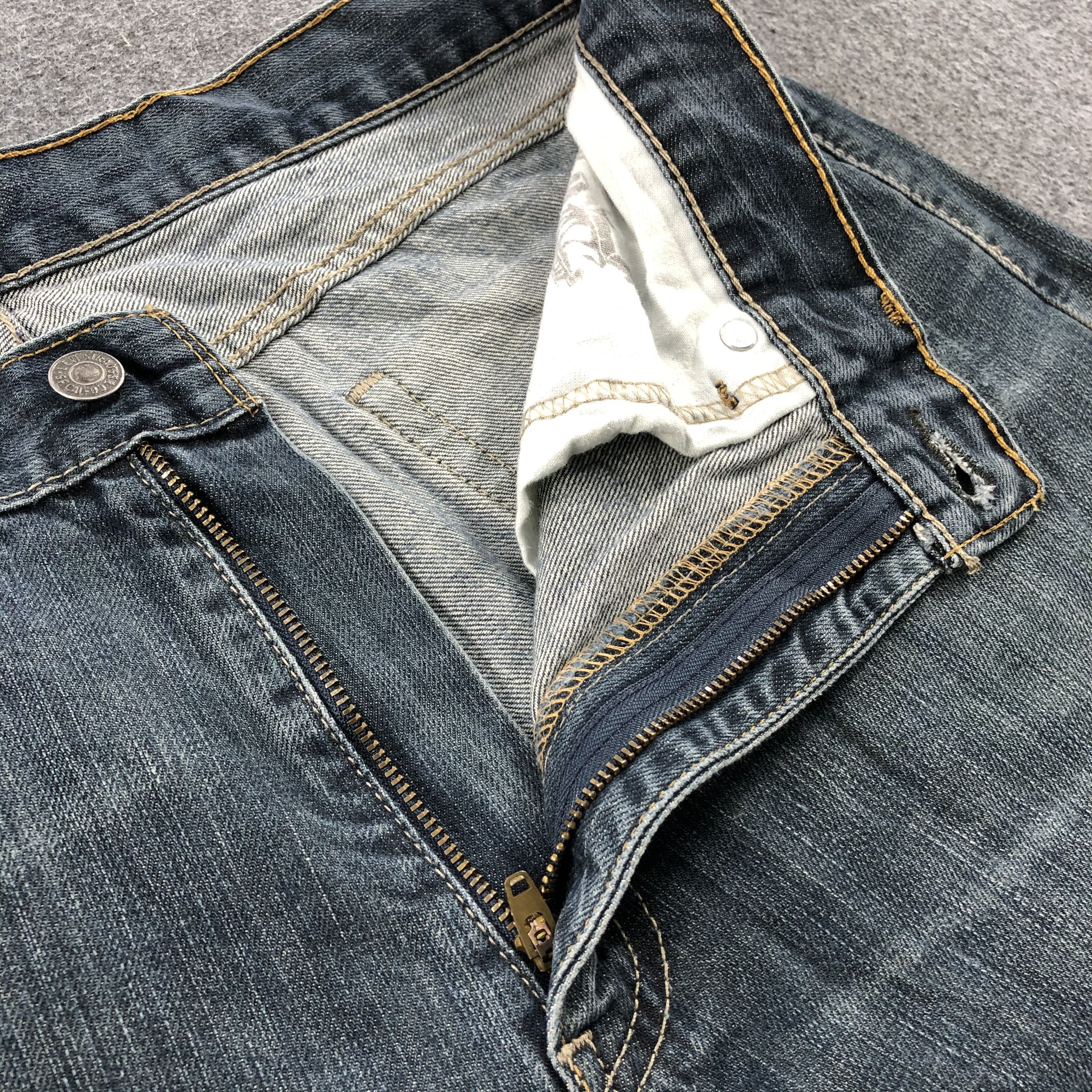 Levi's × Vintage Vintage Levis 505 Earth Tone Jeans-JM1750 Size US 35 - 6 Thumbnail