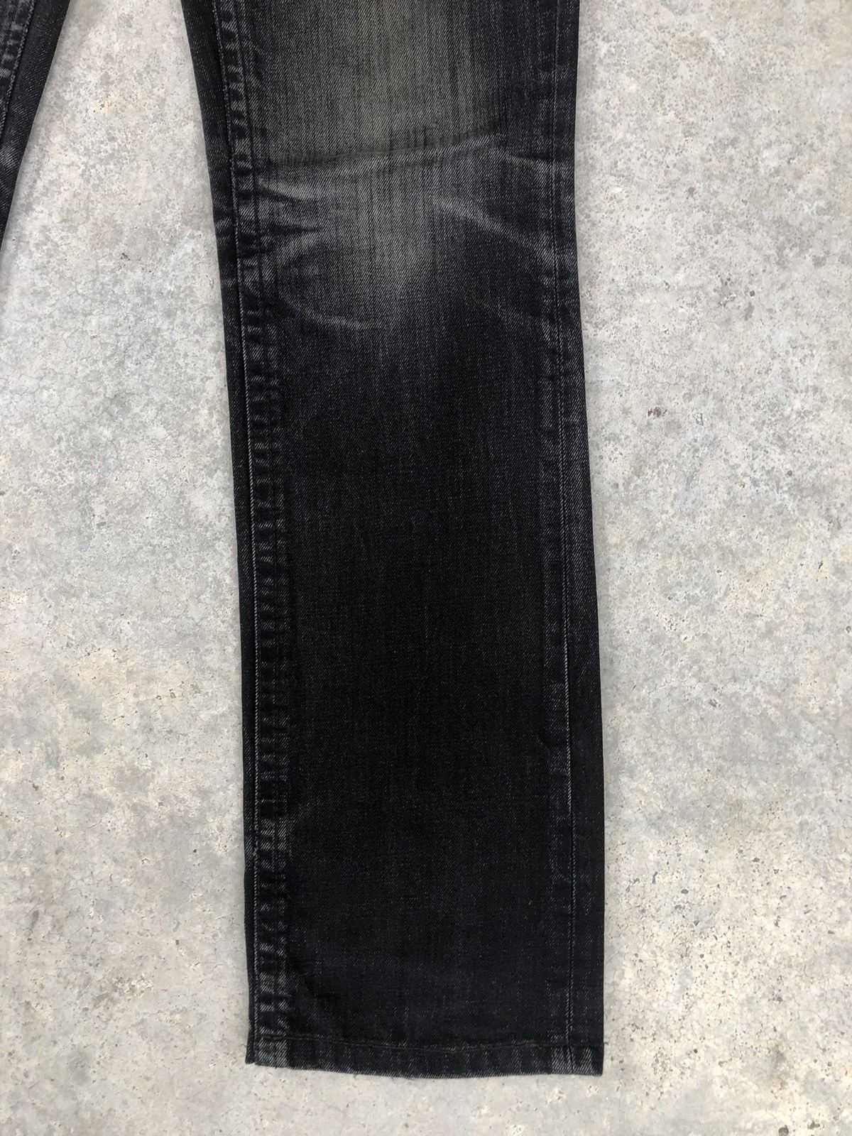 Japanese Brand Yoshitomo Nara Lolita Embroidered Jeans Punk Size US 31 - 7 Thumbnail