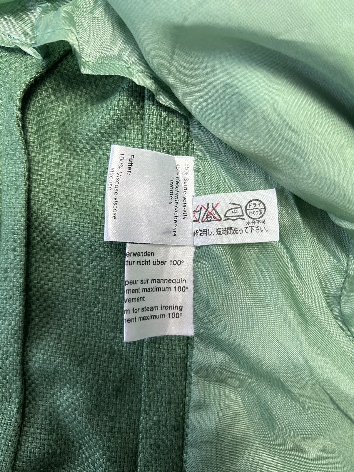 Akris AKRIS MADE IN ITALY WOOL BLAZER Size ONE SIZE - 6 Thumbnail