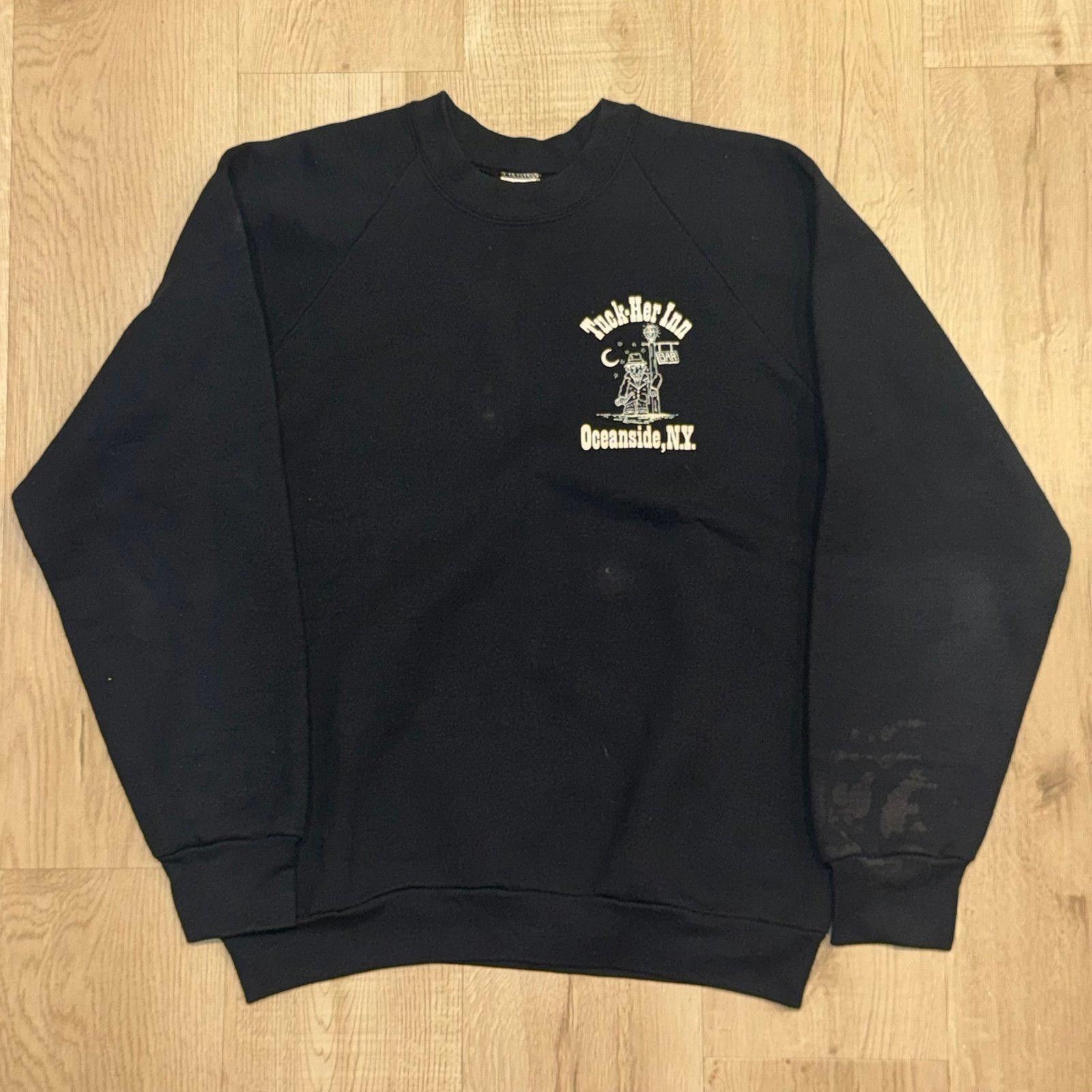 Fruit Of The Loom True Vintage Made in USA Mens LG Crewneck 80s/90s Size US L / EU 52-54 / 3 - 2 Thumbnail
