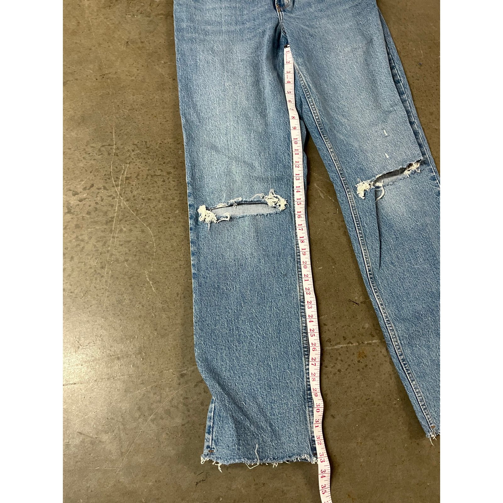 Abercrombie & Fitch Abercrombie & Fitch - The 90's Straight Ultra High Rise/ 10 Size 32" / US 10 / IT 46 - 7 Thumbnail