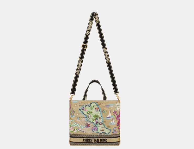 Dior o1w1db10526 M1396C Size: OS / Large Tote Bag in Multicolor Size ONE SIZE - 4 Thumbnail