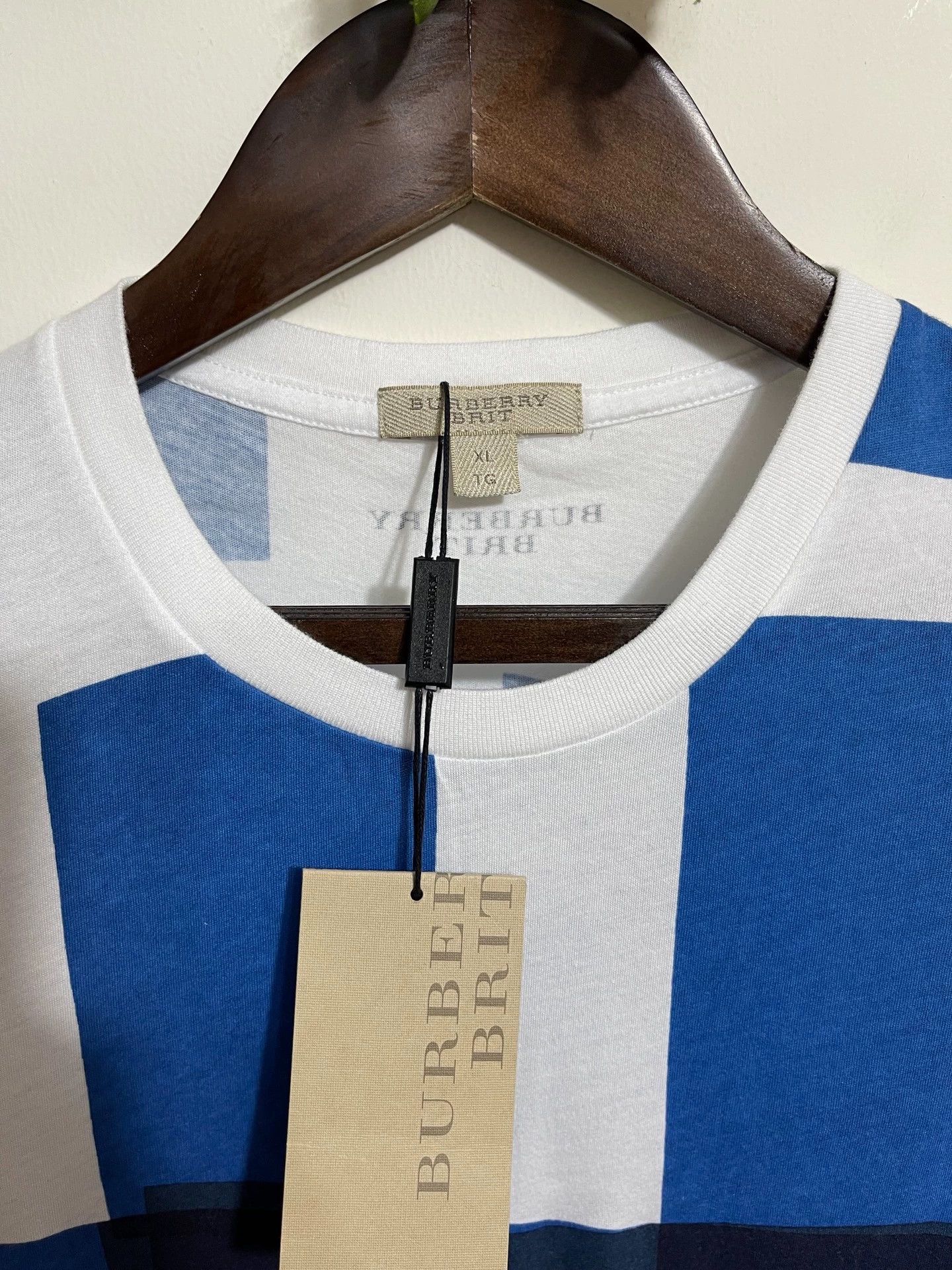 Burberry Burberry Slim Color Block Print Short Sleeve T XL Size US XL / EU 56 / 4 - 3 Thumbnail