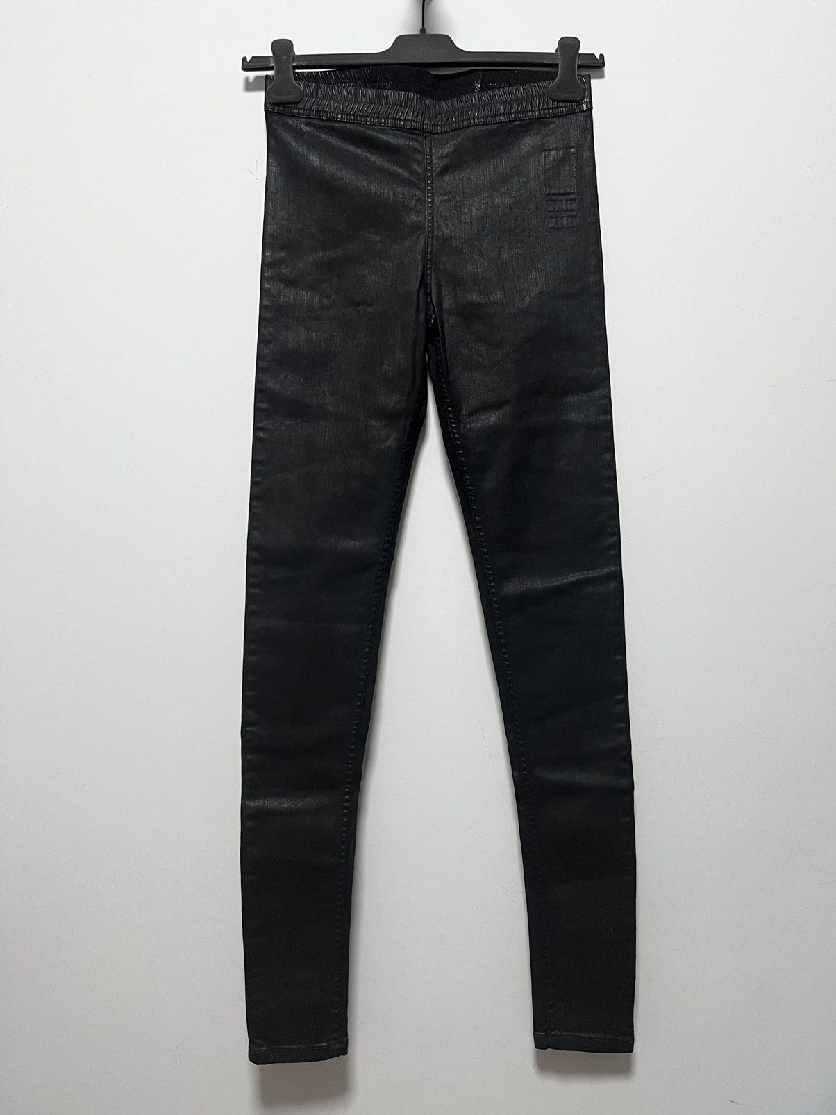 Rick Owens Drkshdw Rick Owens waxed simple leggings Size 30" / US 8 / IT 44 - 1 Thumbnail