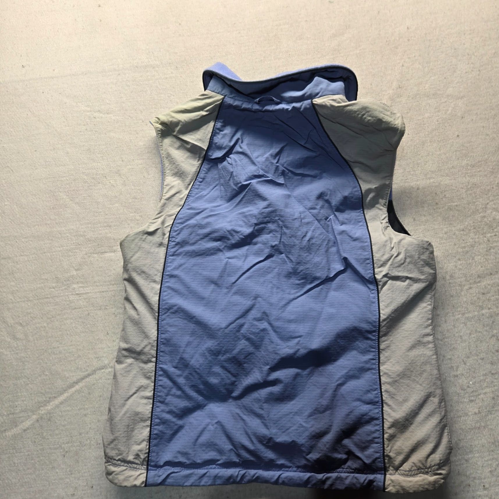 Vintage Columbia Reversible Fleece Vest Women's Size M Medium Blue Zip Vest Size M / US 6-8 / IT 42-44 - 4 Thumbnail