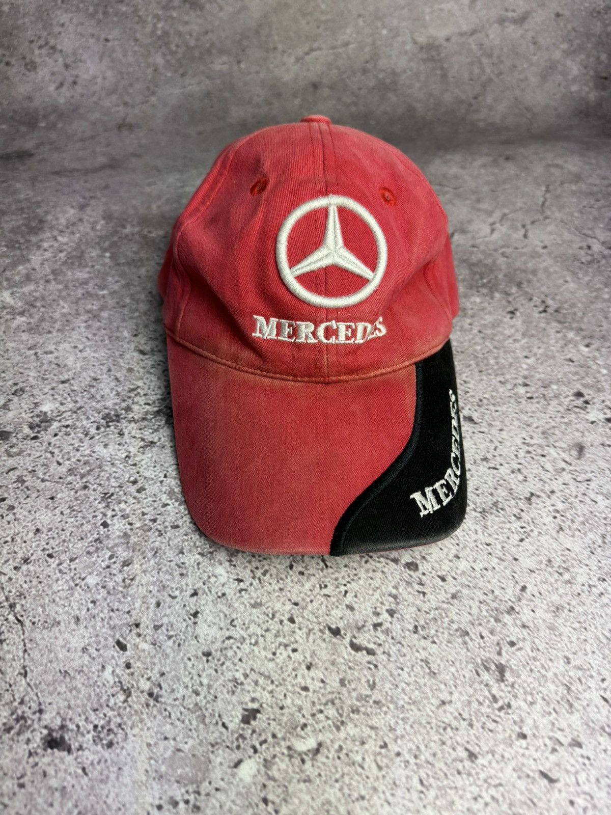 Mercedes-Benz × Vintage Mercedes Benz Racing Cap Hat Vintage Size ONE SIZE - 1 Thumbnail