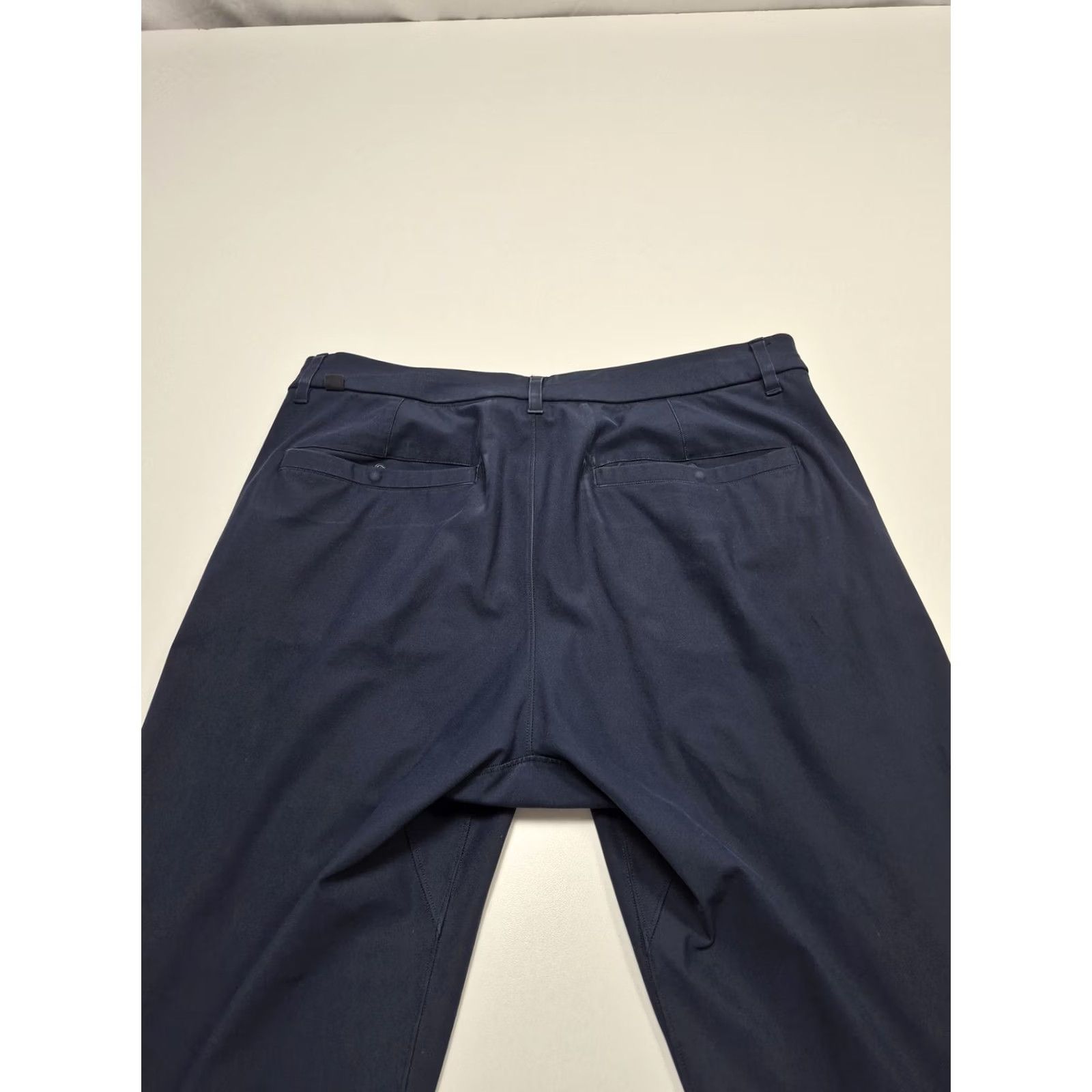 Lululemon Lululemon Commission Pant Slim Warpstreme Men's 32x30 Blue Commute Pants Flat Front Size US 32 / EU 48 - 6 Thumbnail