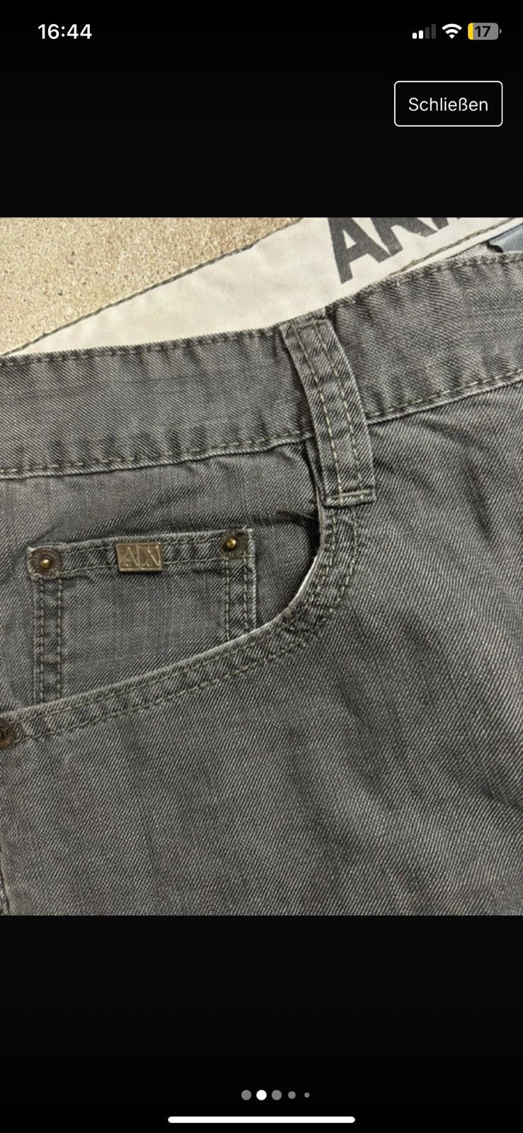 Armani Exchange Grey Armani Exchange Jeans | Size 35 | Top Condition Size US 35 - 3 Thumbnail
