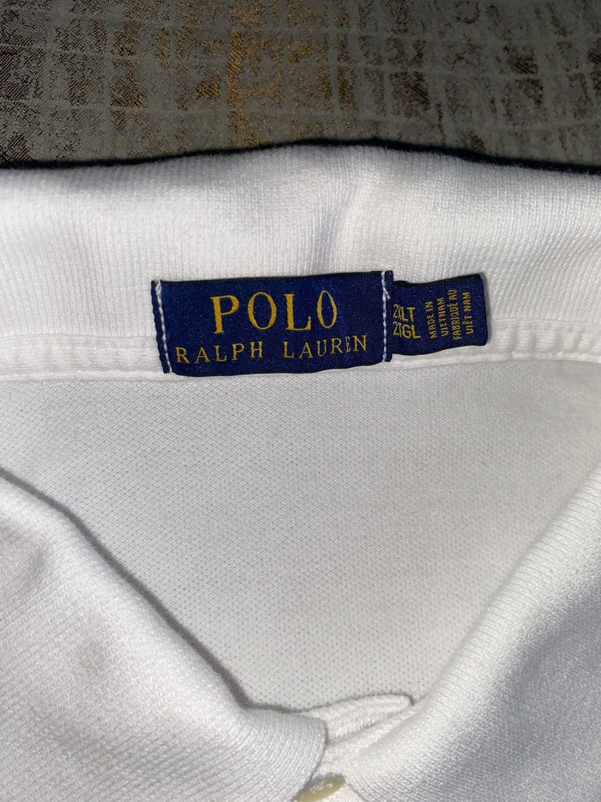 Polo Ralph Lauren White Polo Ralph Lauren Short Sleeve Size US XL / EU 56 / 4 - 6 Thumbnail