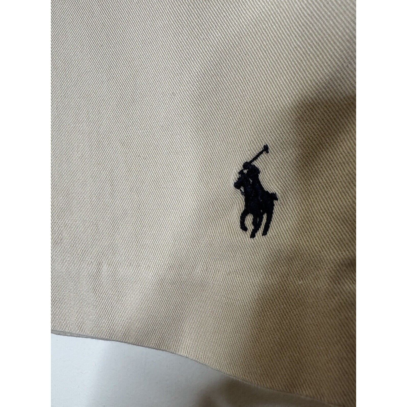 Ralph Lauren Sport Ralph Lauren Sport 10 Bermuda Khaki Shorts Logo Flat Front Size 32" / US 10 / IT 46 - 2 Thumbnail