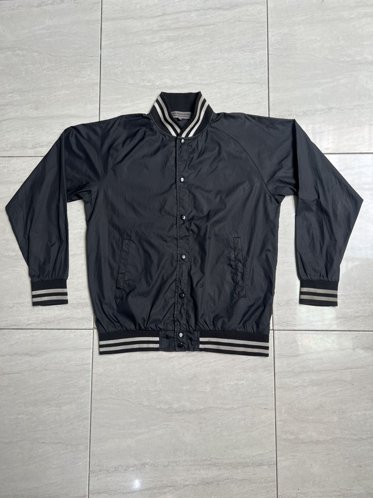 Comme des Garcons CDG COMME des GARCONS Black Varsity Jacket Size US L / EU 52-54 / 3 - 9 Thumbnail