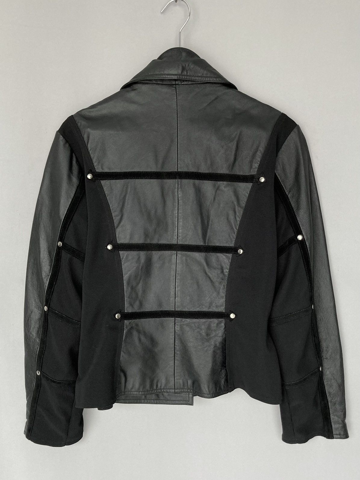Other Vintage Fireman Leather Biker Style Jacket Archive Opium Size XL / US 12-14 / IT 48-50 - 6 Thumbnail