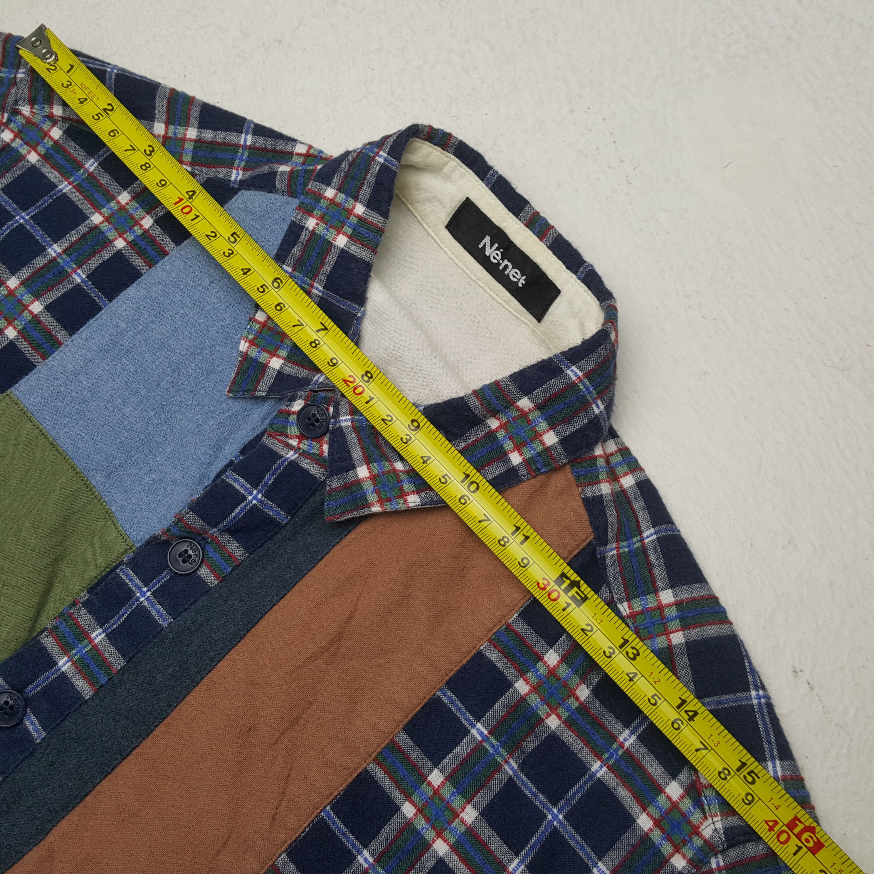 Ne-Net Vintage Ne-net by Issey Miyake Japan Brand Shirt RR8 Size US M / EU 48-50 / 2 - 5 Thumbnail