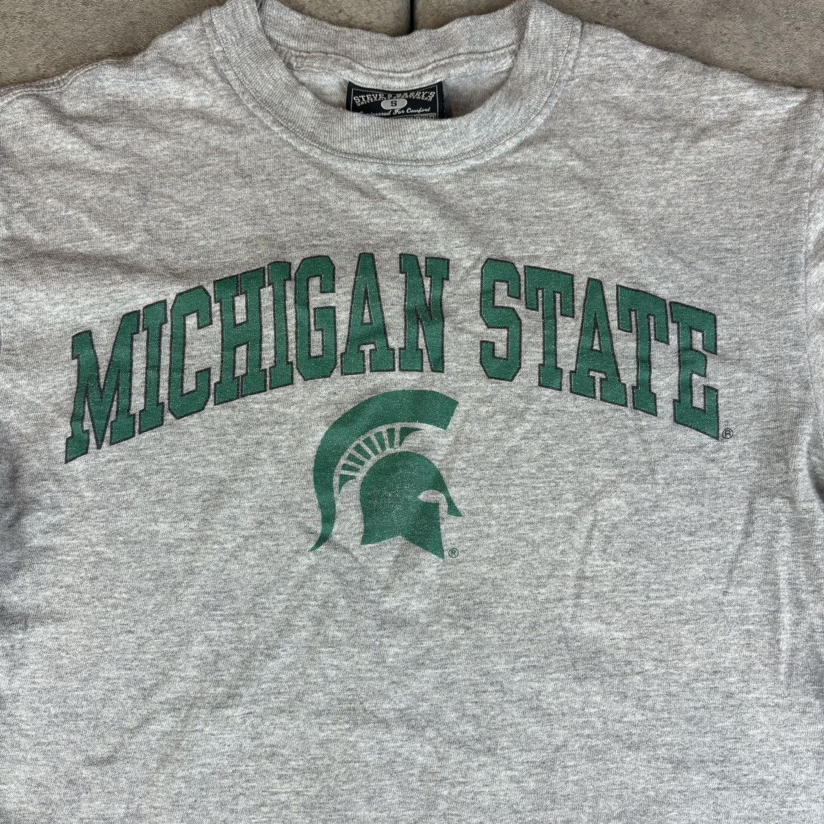 Steve And Barrys Vintage gray steve and barrys msu michigan state tshirt Size US S / EU 44-46 / 1 - 2 Thumbnail