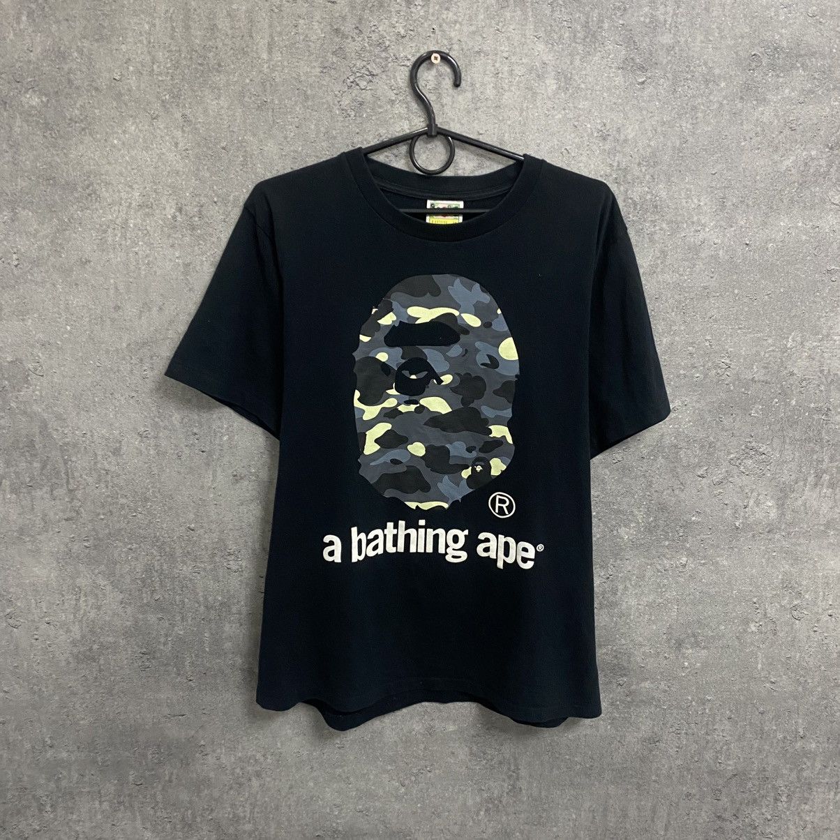 Bape A Bathing Ape Bape T-shirt Big Head Camo Mens Size US M / EU 48-50 / 2 - 1 Thumbnail